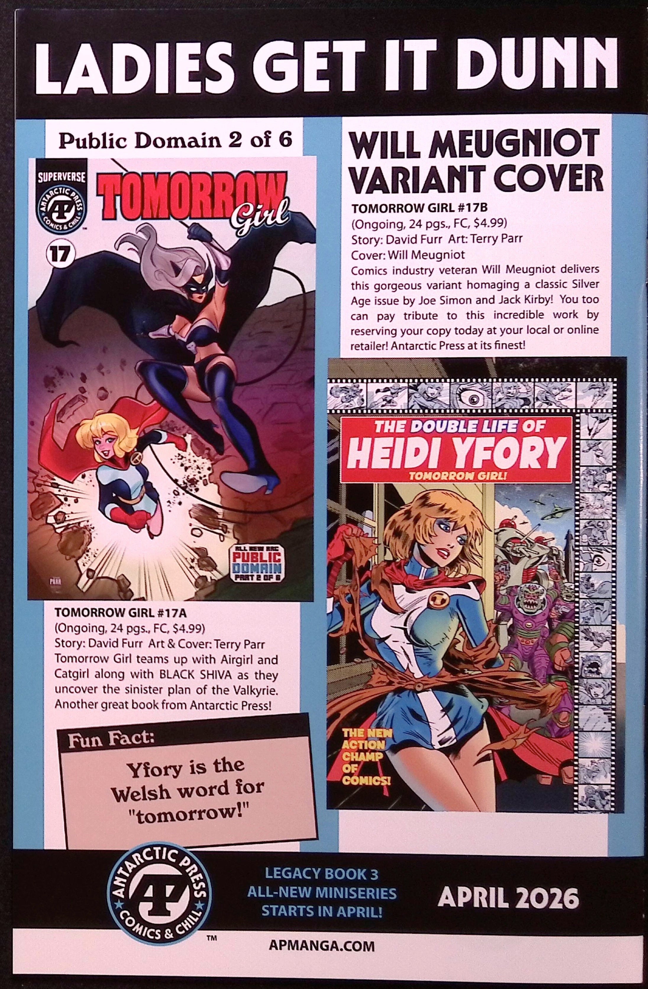 Pounds of Power # 1 Cover A First Printing 2026 BN