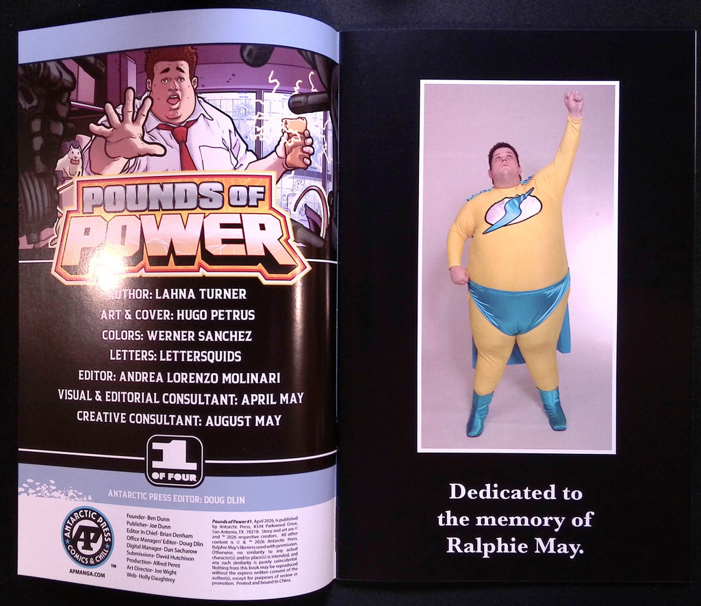 Pounds of Power # 1 Cover A First Printing 2026 BN