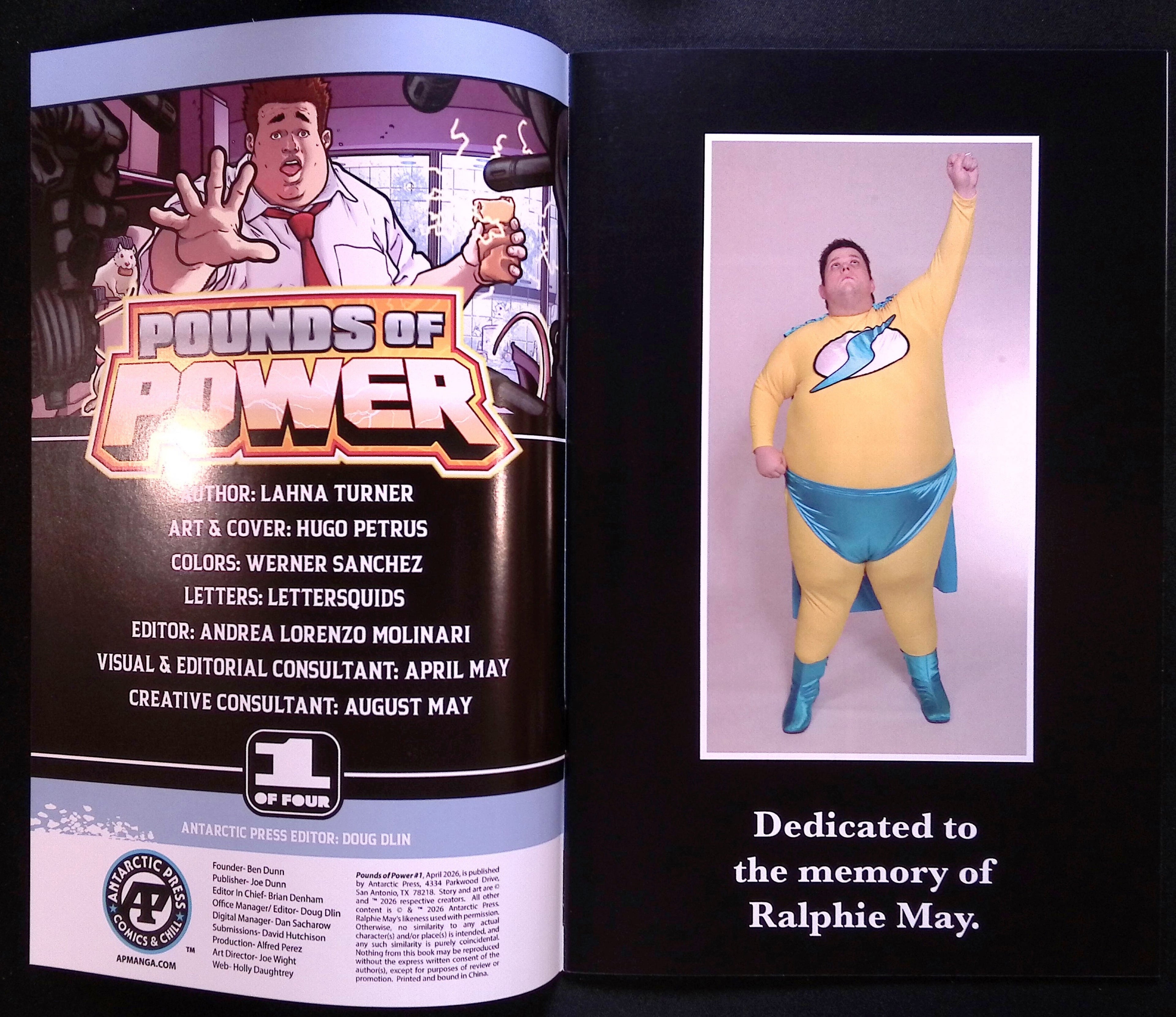 Pounds of Power # 1 Cover A First Printing 2026 BN