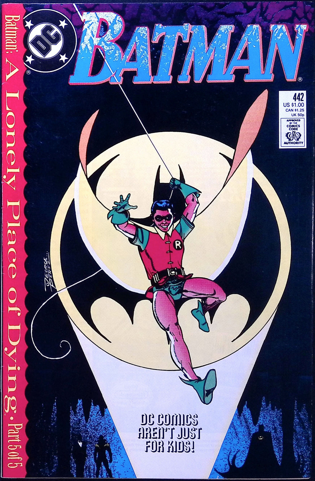 Batman # 442  Cover A First Printing 1989 VF+