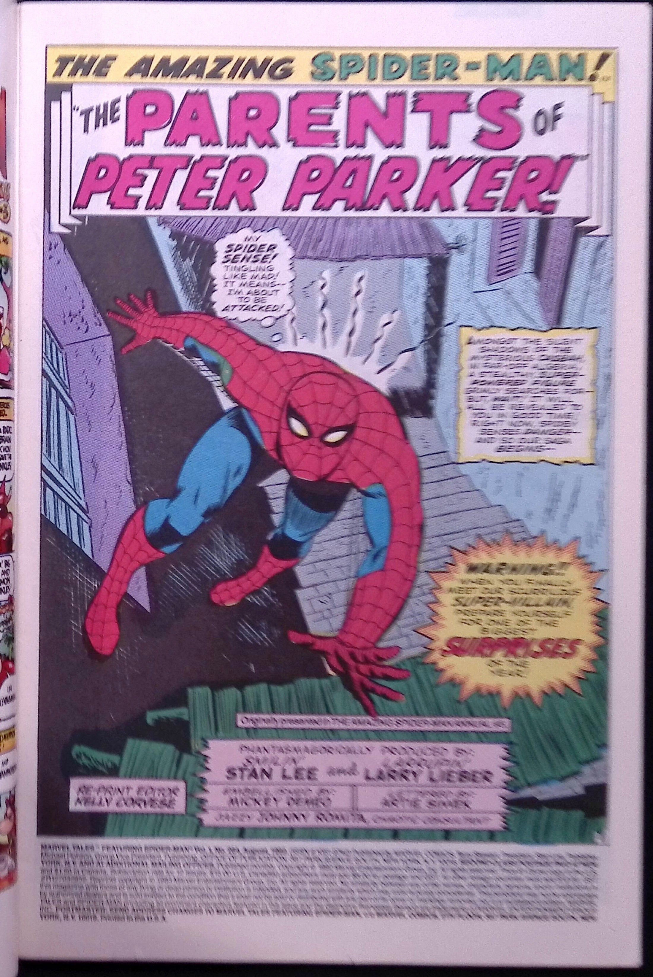 Marvel Tales # 264 1992 VF+
