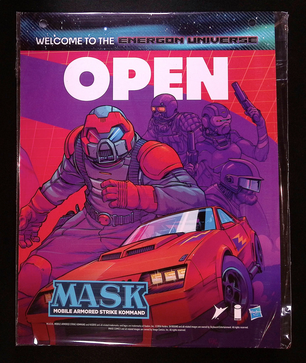 Welcome to the Energon Universe Open/Close Sign 2026 Ploy bagged