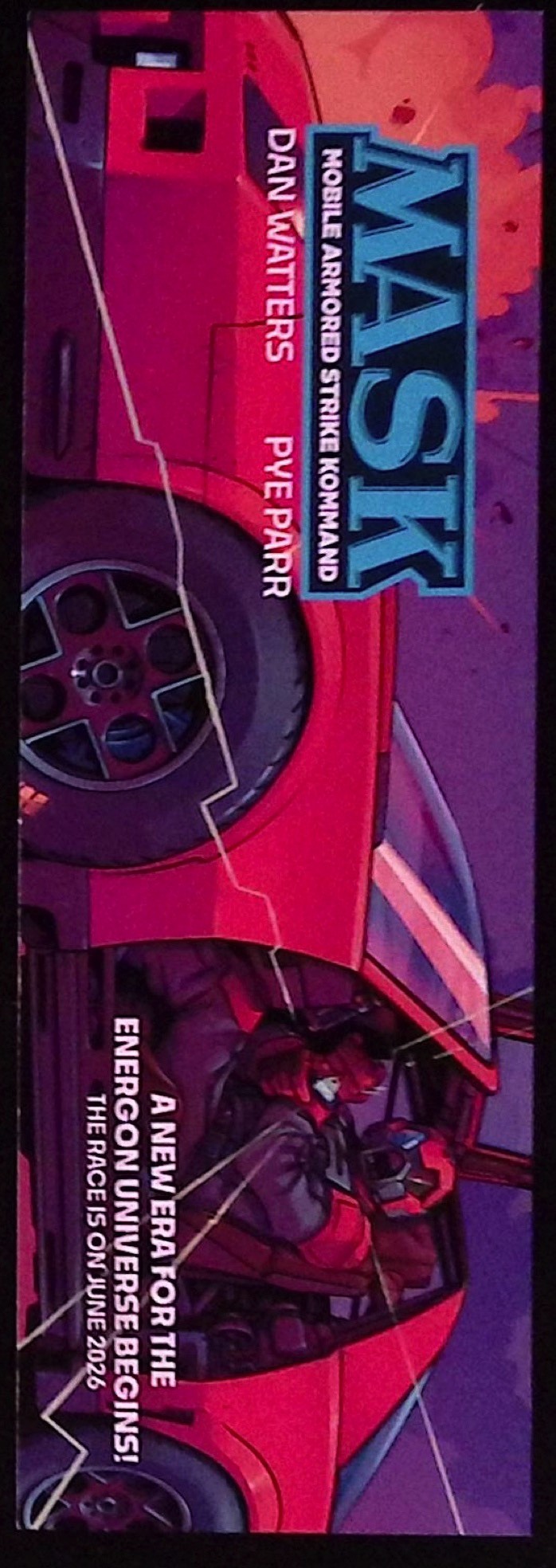 M.A.S.K. Mobile Armored Strike Kommand Promo Bookmark