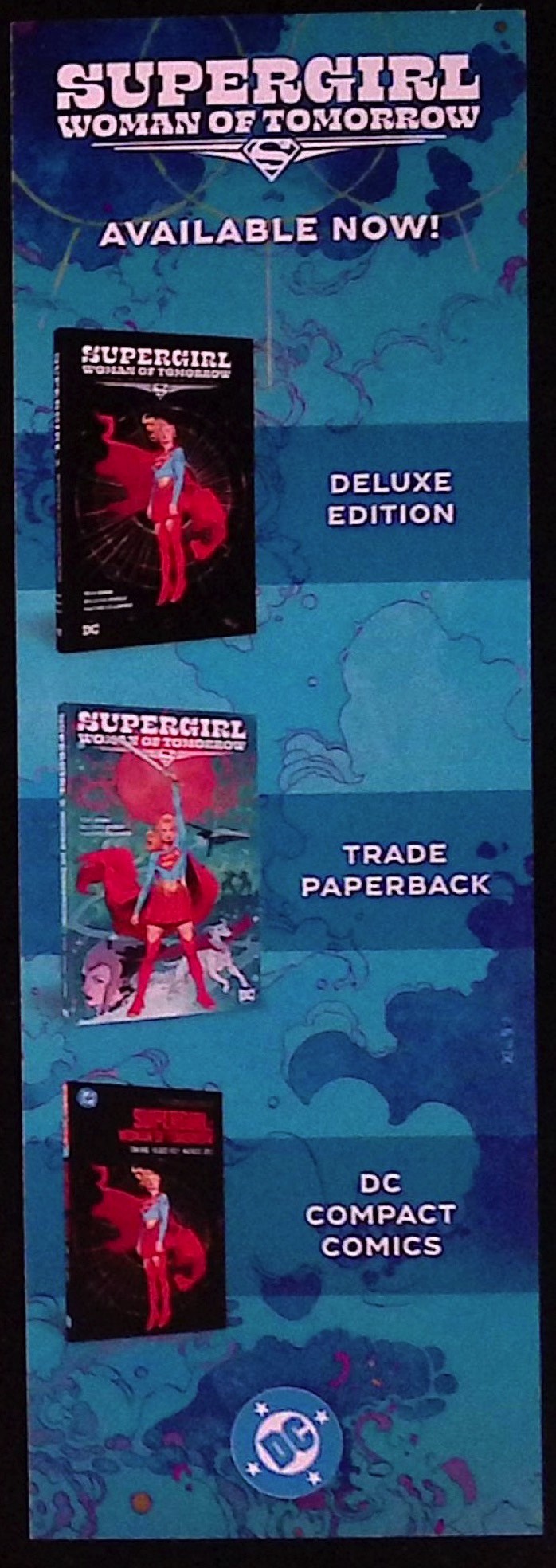 Supergirl: Woman of Tomorrow 8x2 Promo Bookmark