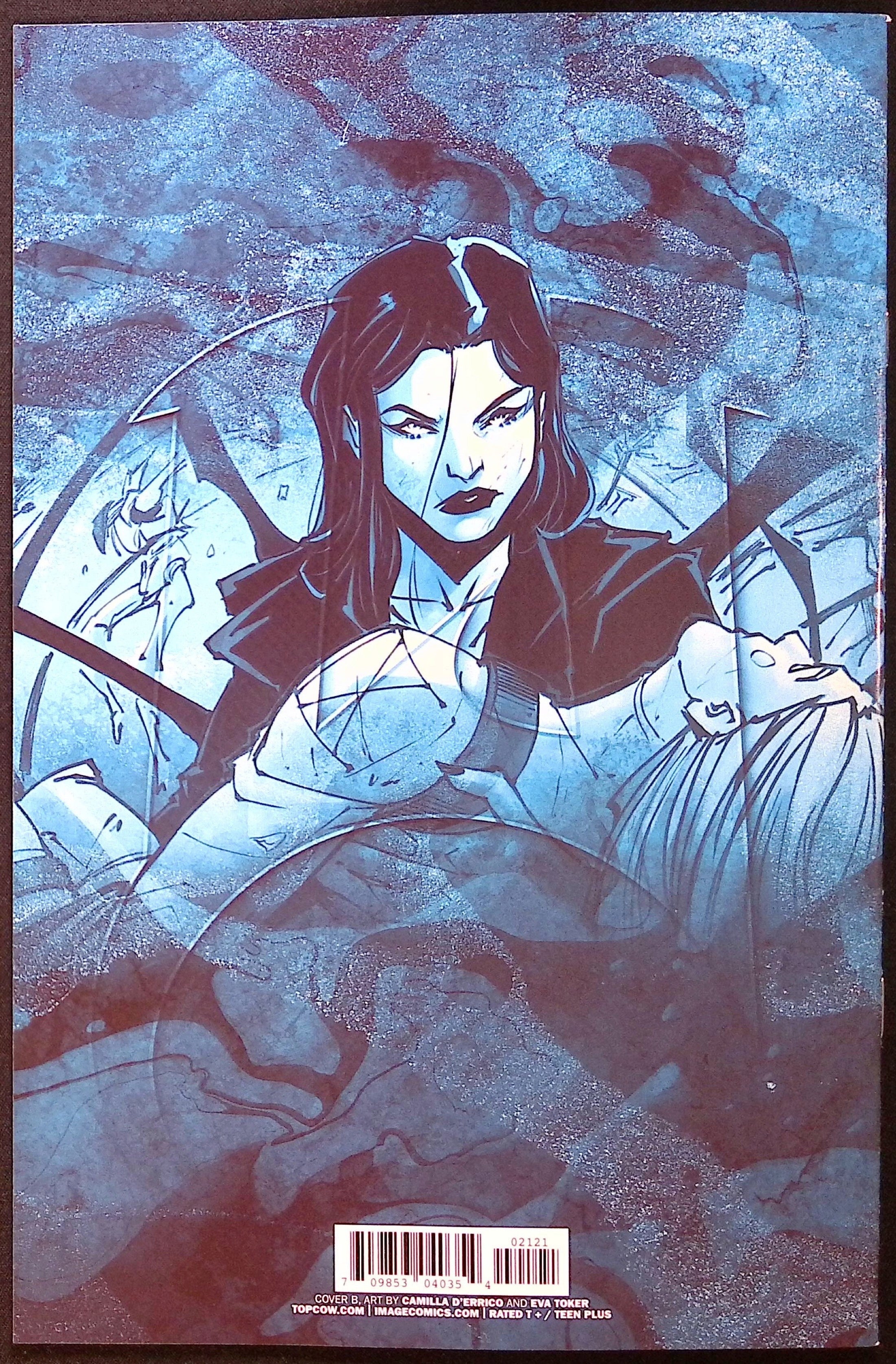 Witchblade #21 Cover B D'Errico Variant First Printing 2026 BN