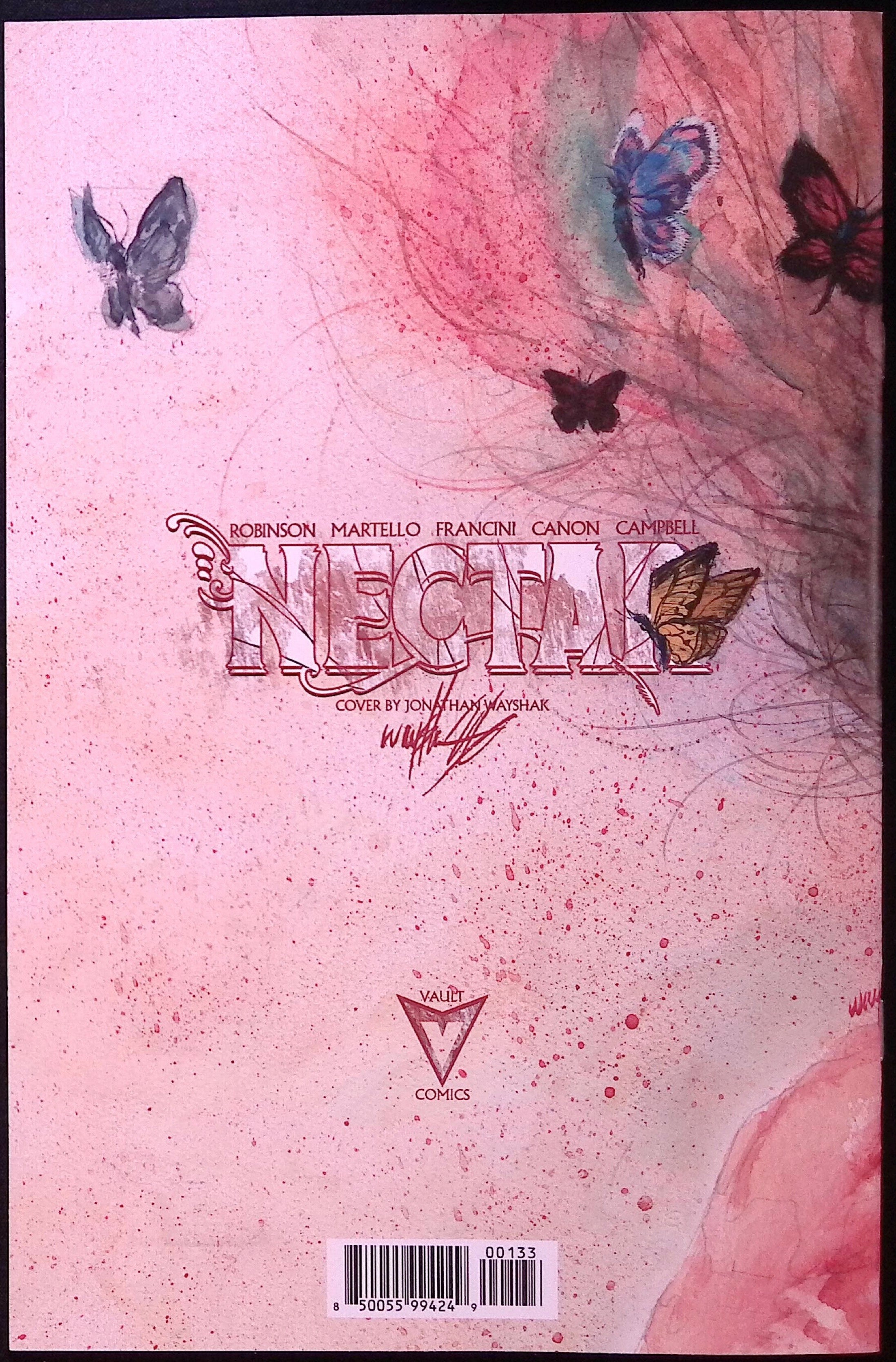 Nectar #1 Cover C 1:10 Wayshak Incentive Variant Third Printing 2026 BN