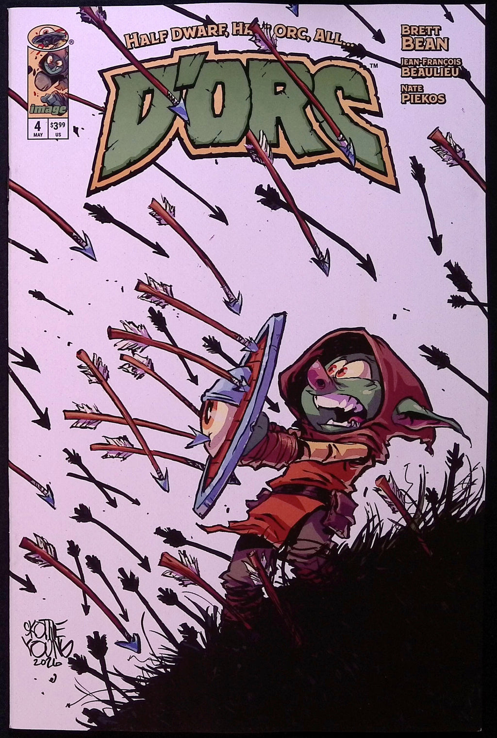 D'Orc # 4 Cover B Young Variant First Printing 2026 BN
