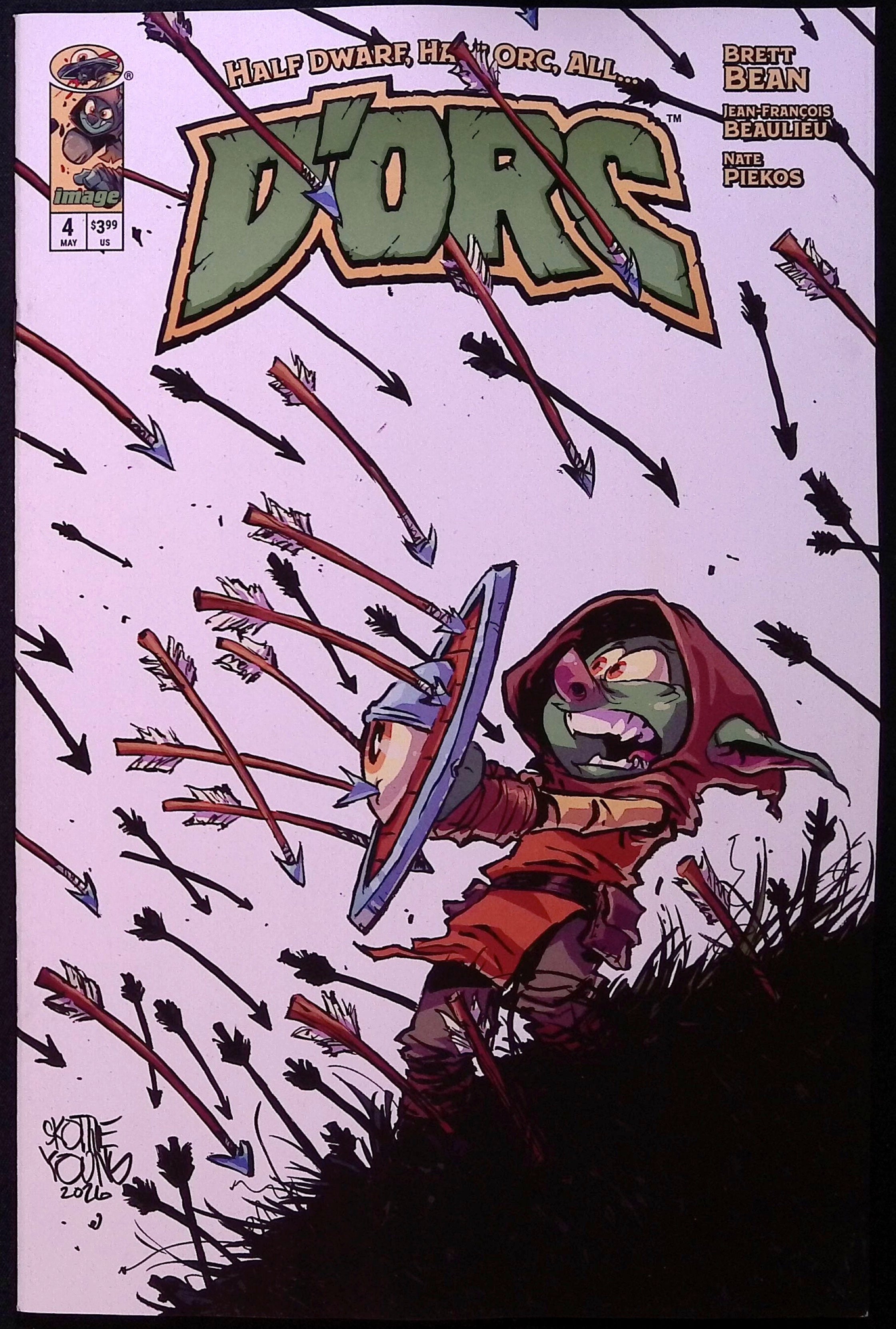 D'Orc # 4 Cover B Young Variant First Printing 2026 BN