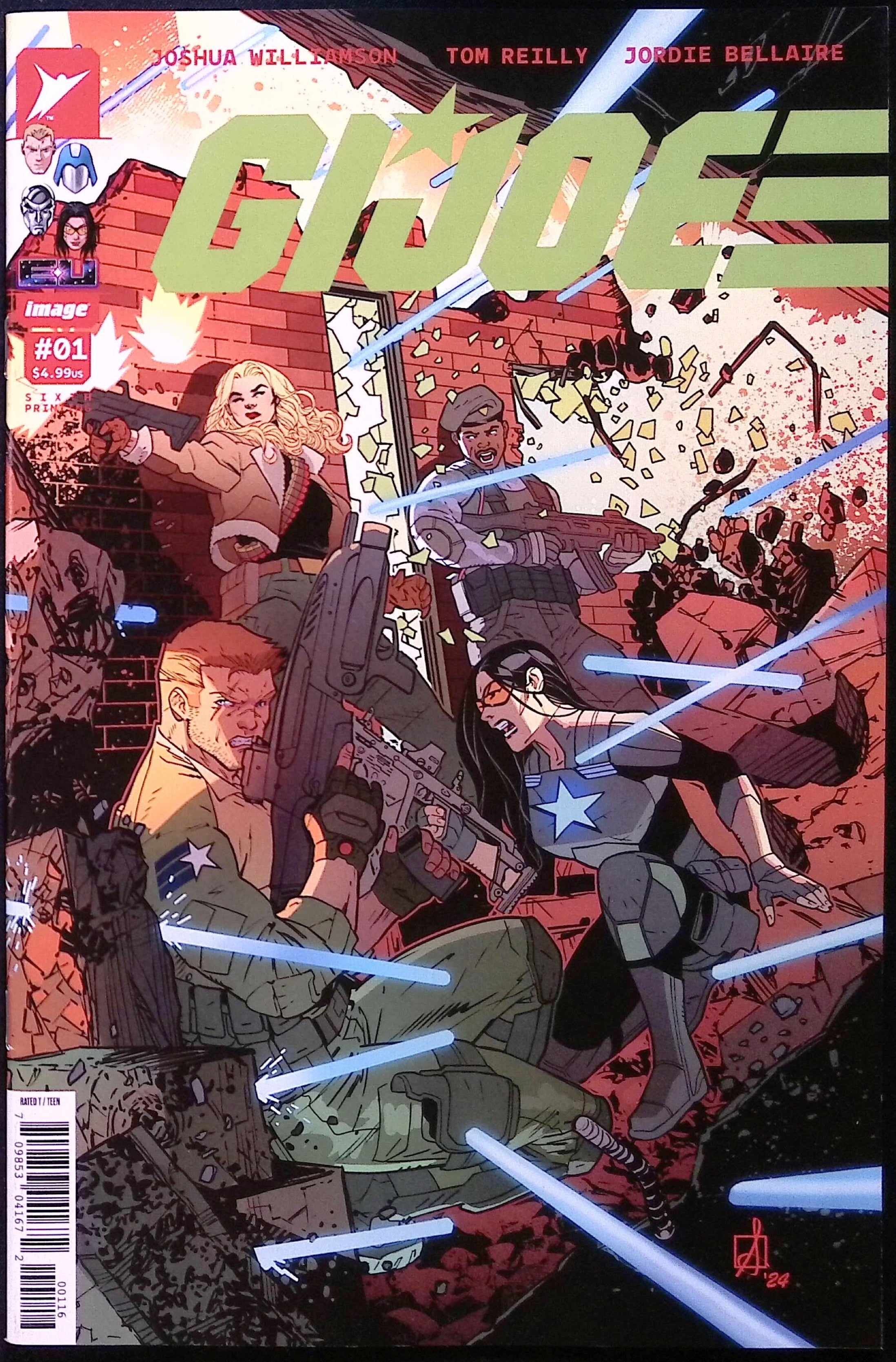G.I. Joe # 1 Sixth Printing 2026 BN