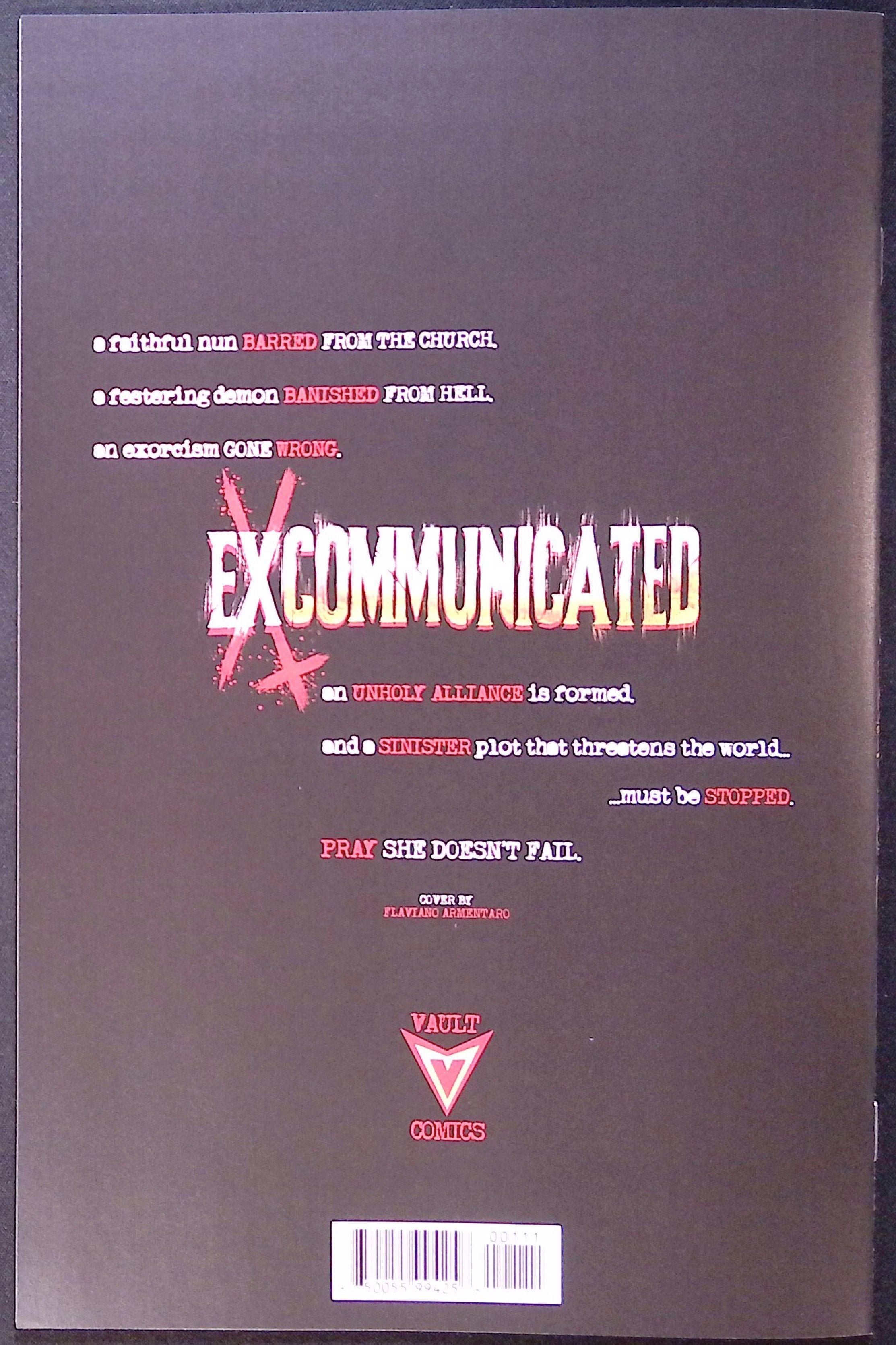 Excommunicated # 1 Cover I First Printing 2026 BN