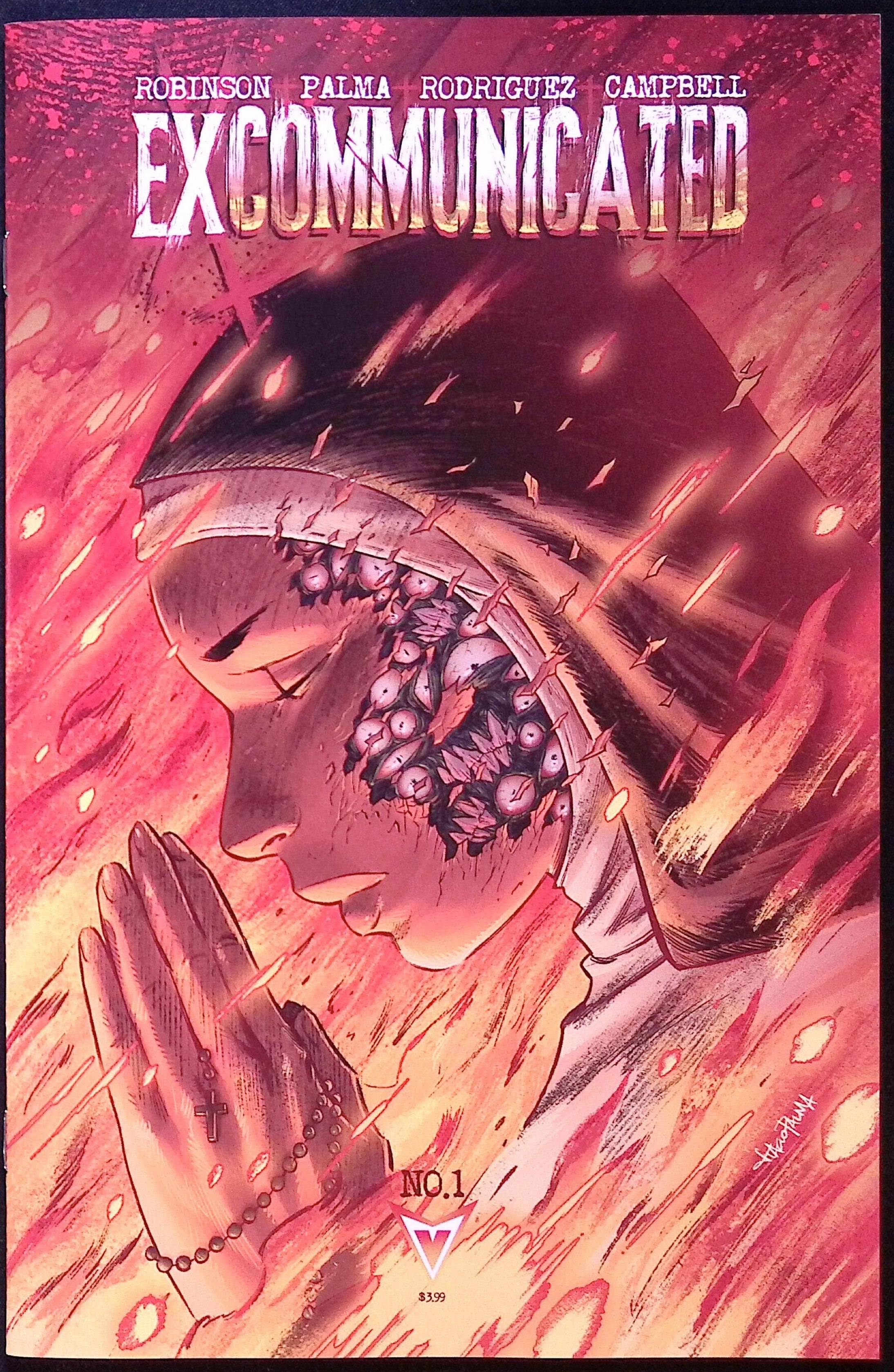 Excommunicated # 1 Cover B 1:10 Palma Incentive Variant First Printing 2026 BN
