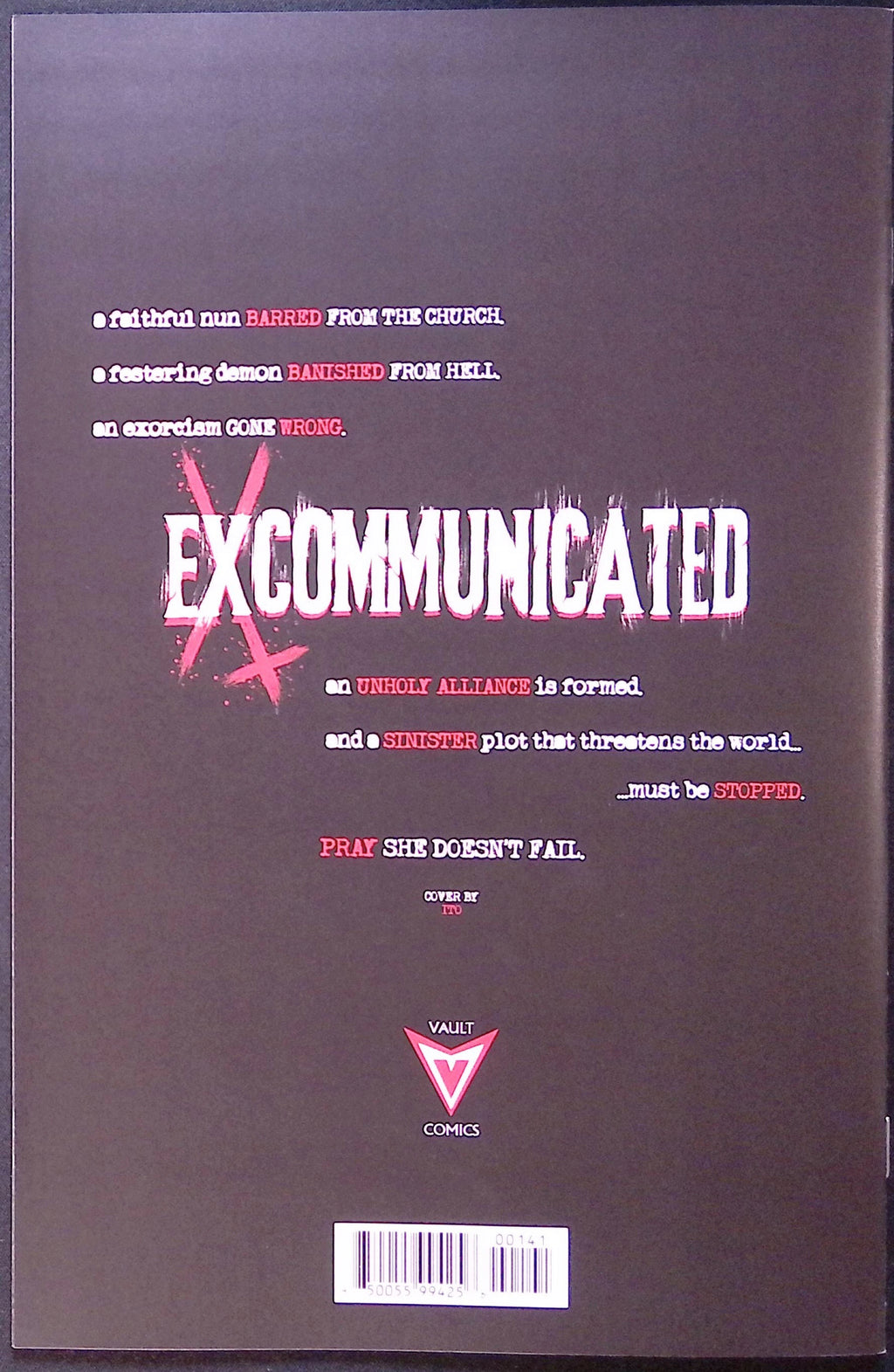 Excommunicated # 1 Cover D 1:30 Ito Incentive Variant First Printing 2026 BN