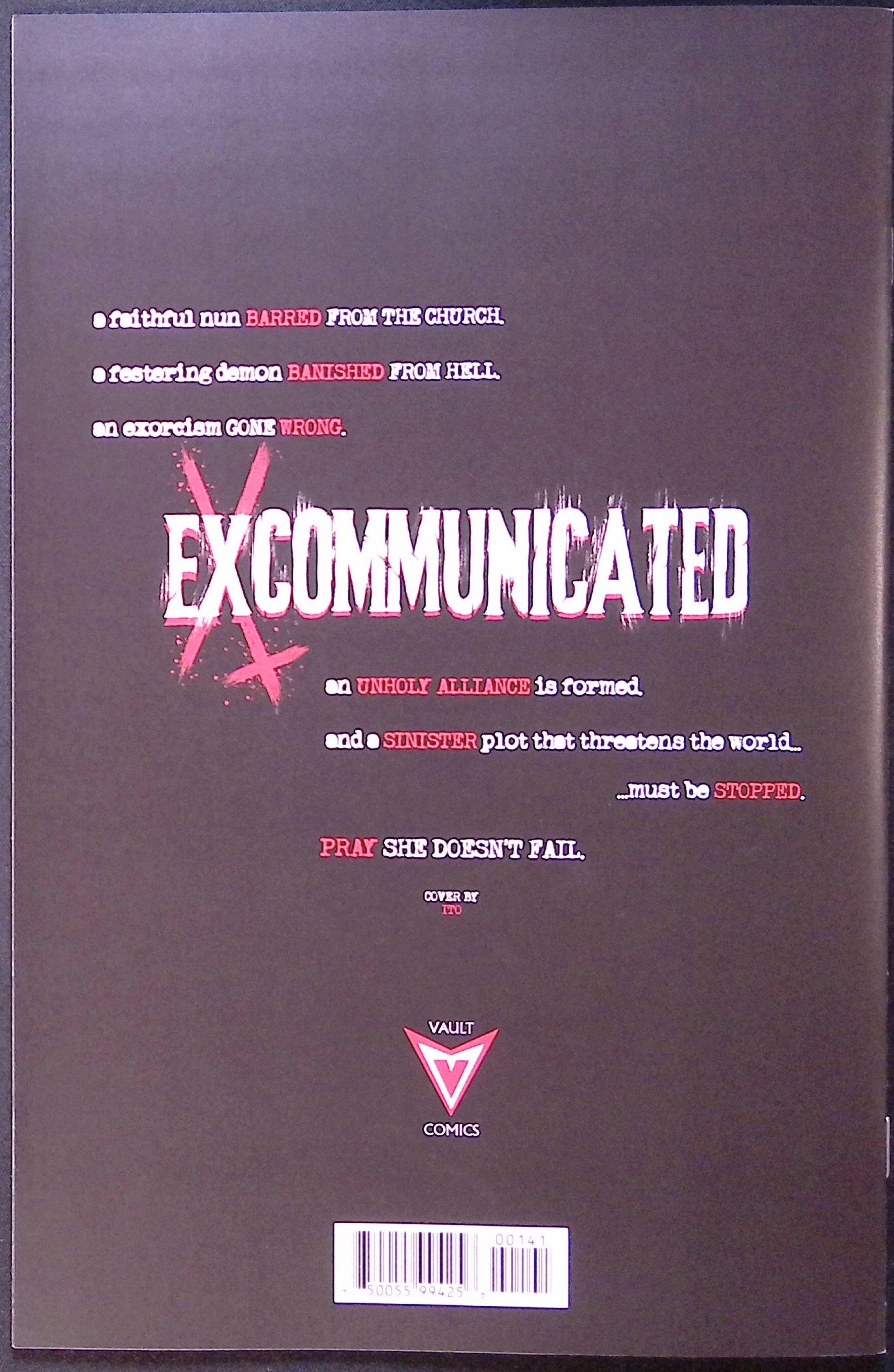 Excommunicated # 1 Cover D 1:30 Ito Incentive Variant First Printing 2026 BN