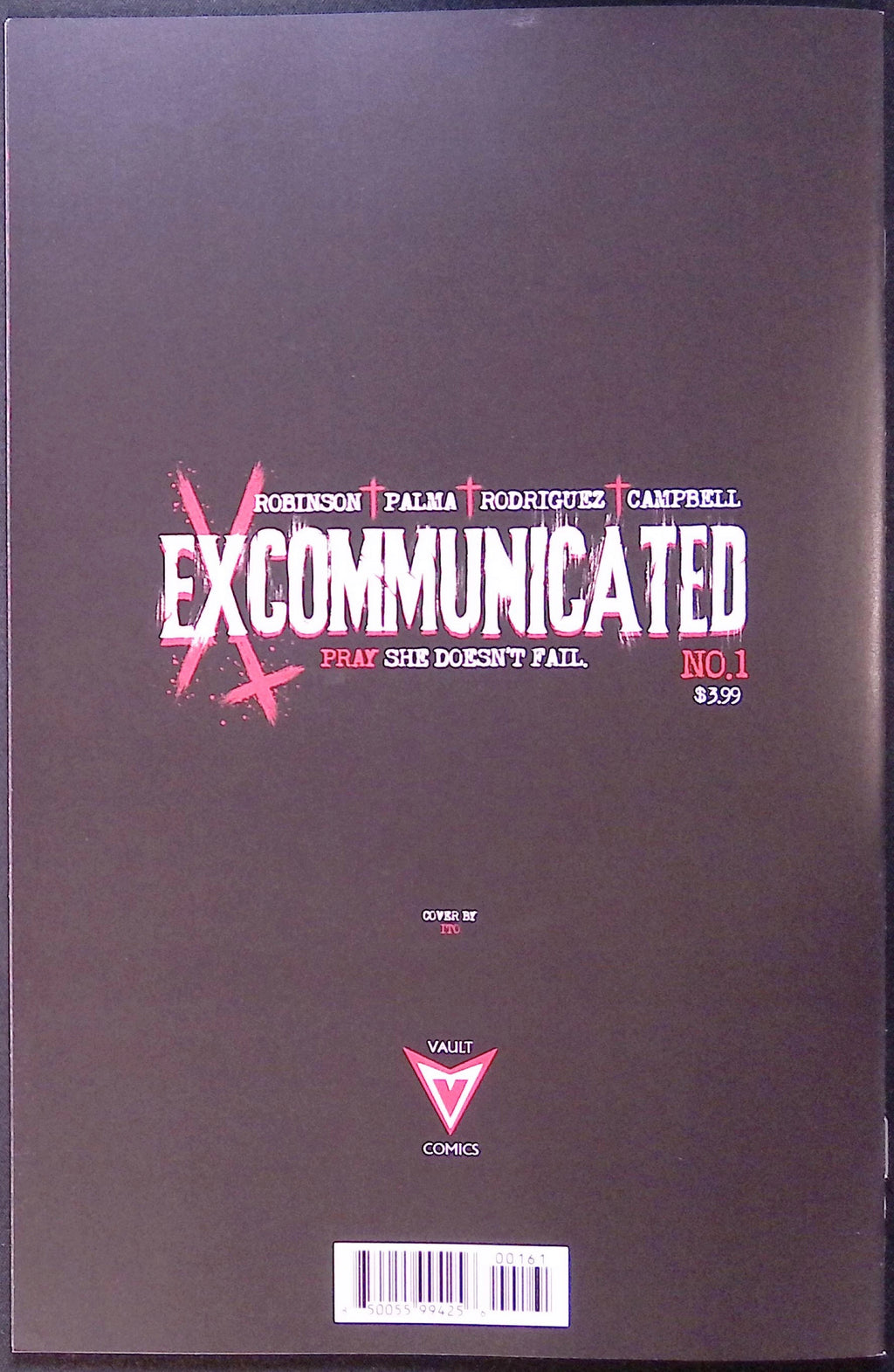 Excommunicated # 1 Cover F 1:50 Ito Incentive Variant First Printing 2026 BN