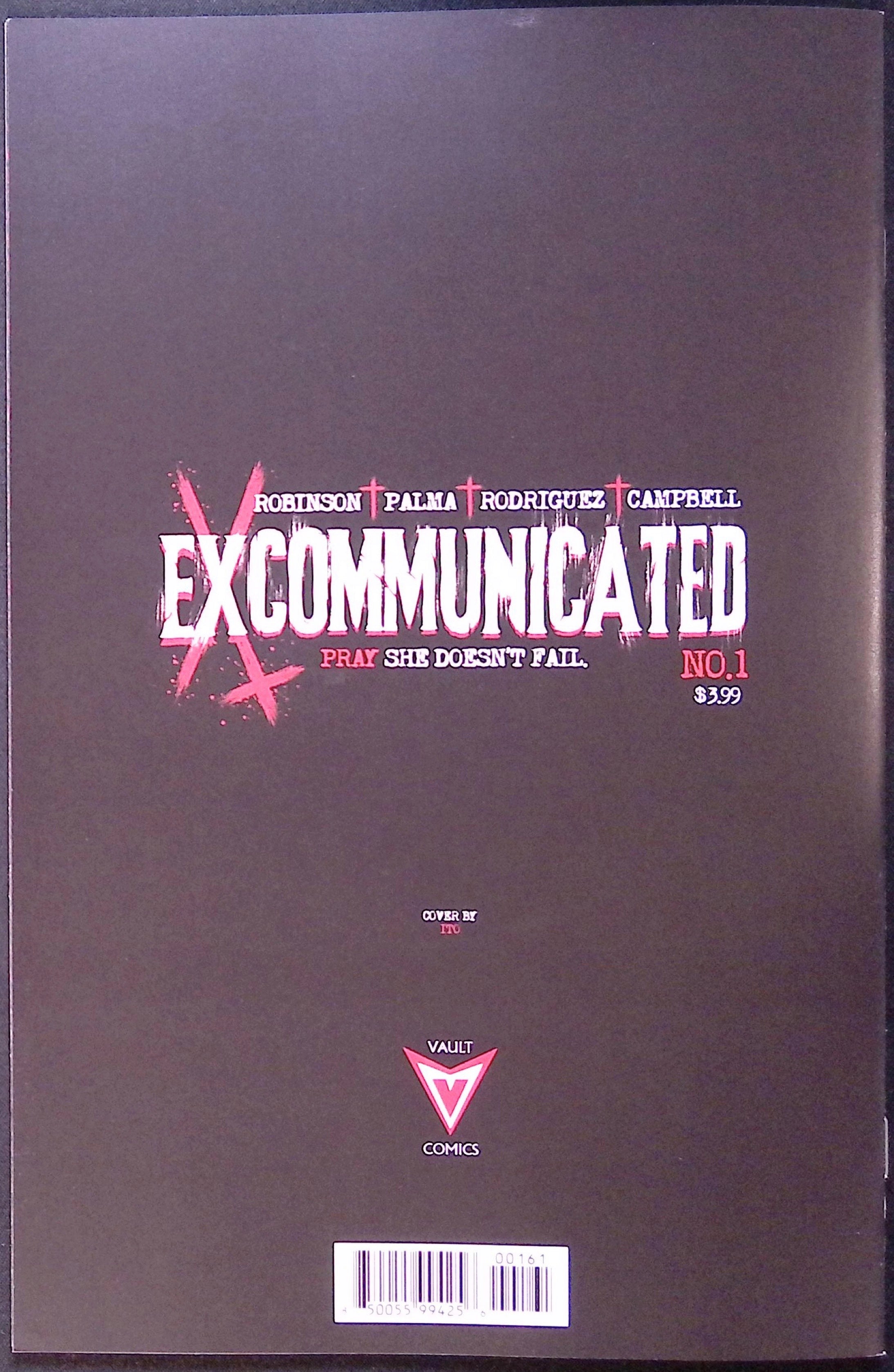 Excommunicated # 1 Cover F 1:50 Ito Incentive Variant First Printing 2026 BN