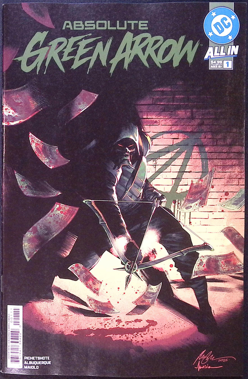 Absolute Green Arrow # 1 Cover A First Printing 2026 BN