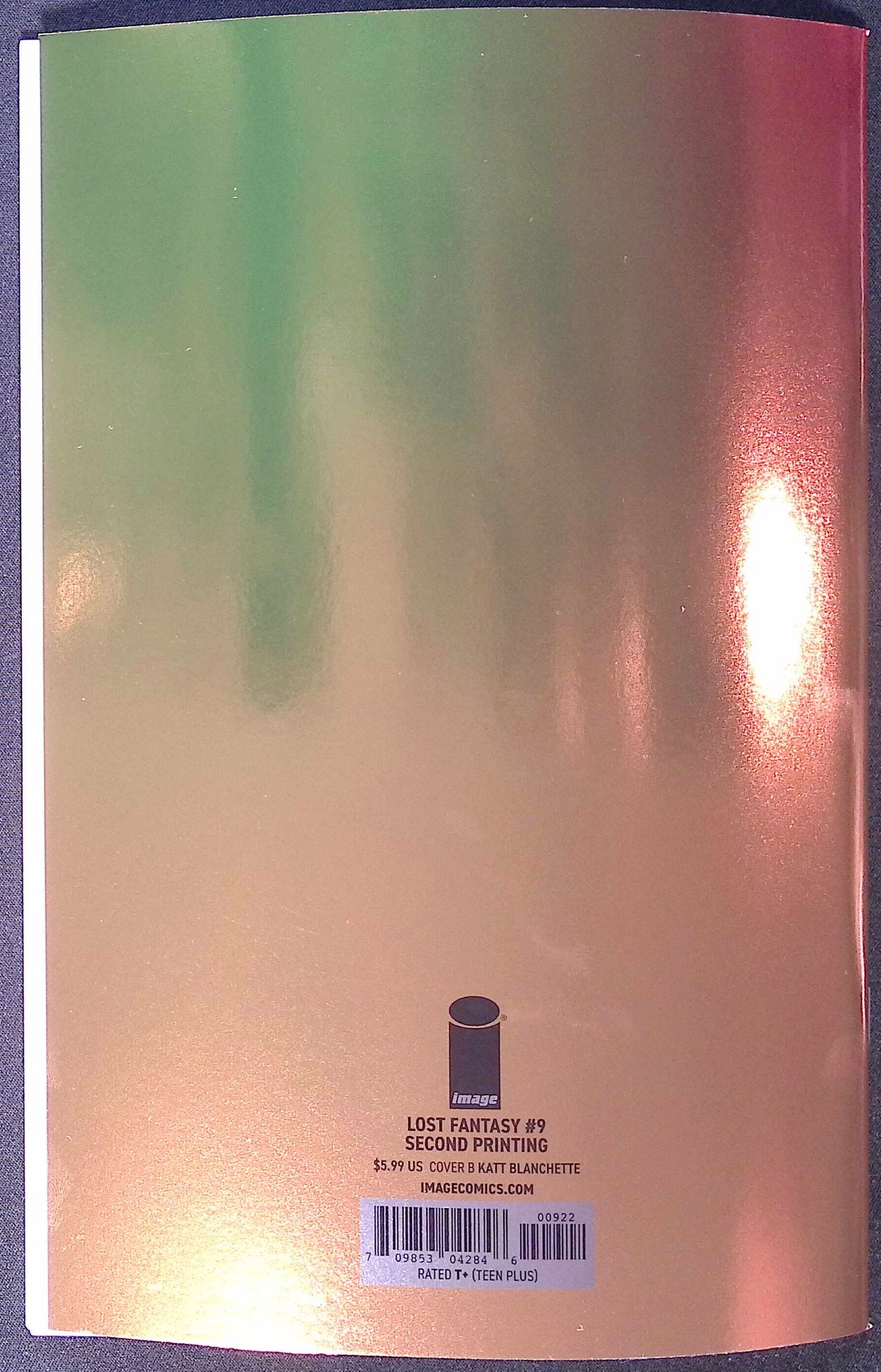 Lost Fantasy # 9 Cover B Blanchette Foil Variant Second Printing 2026 BN