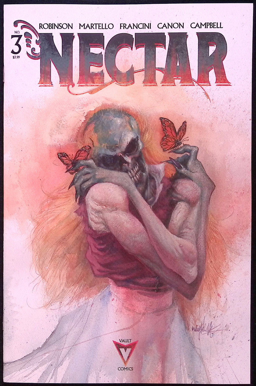 Nectar # 3 1:10 Incentive Cover B Wayshak Variant First Printing 2026 BN