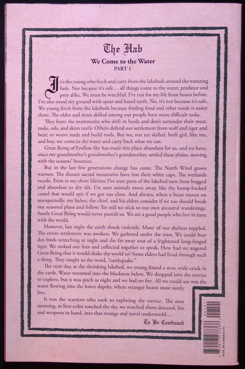 The Hab # 1 Cover B Sumeray Lost Texts Variant First Printing 2026 BN