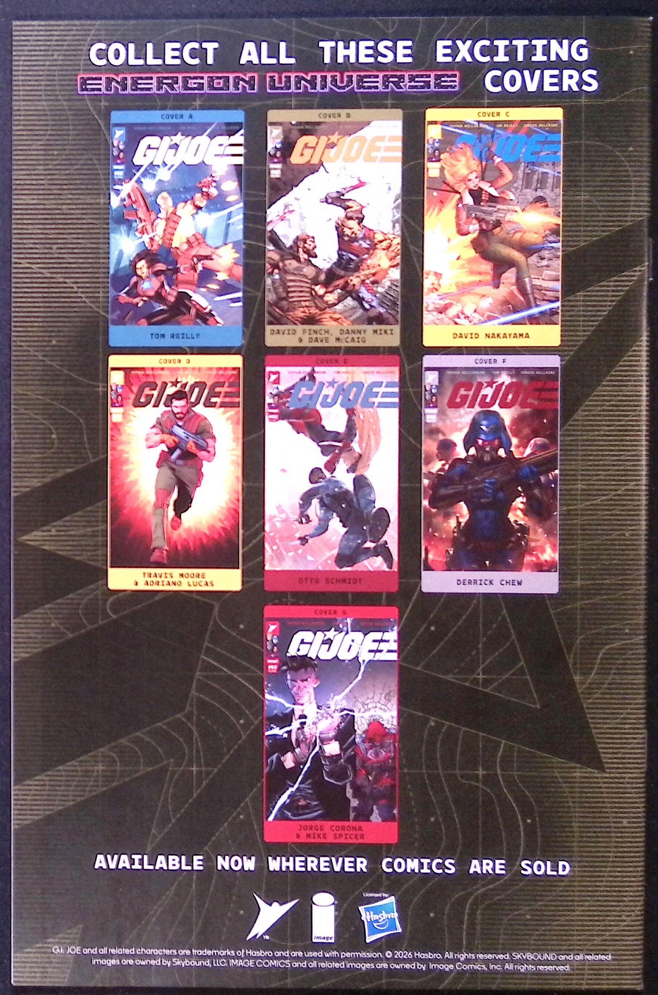 G.I. Joe # 2 Cover A Third Printing 2026 BN