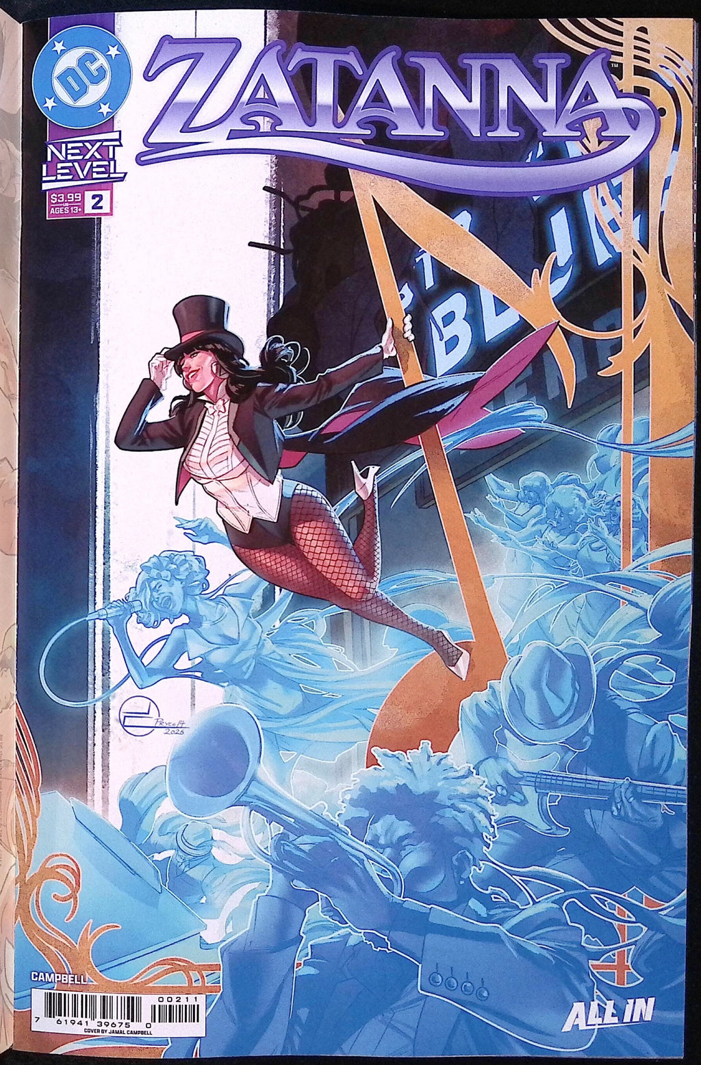 Zatanna # 2 2026 Cover D Hughes Variant 2026 BN