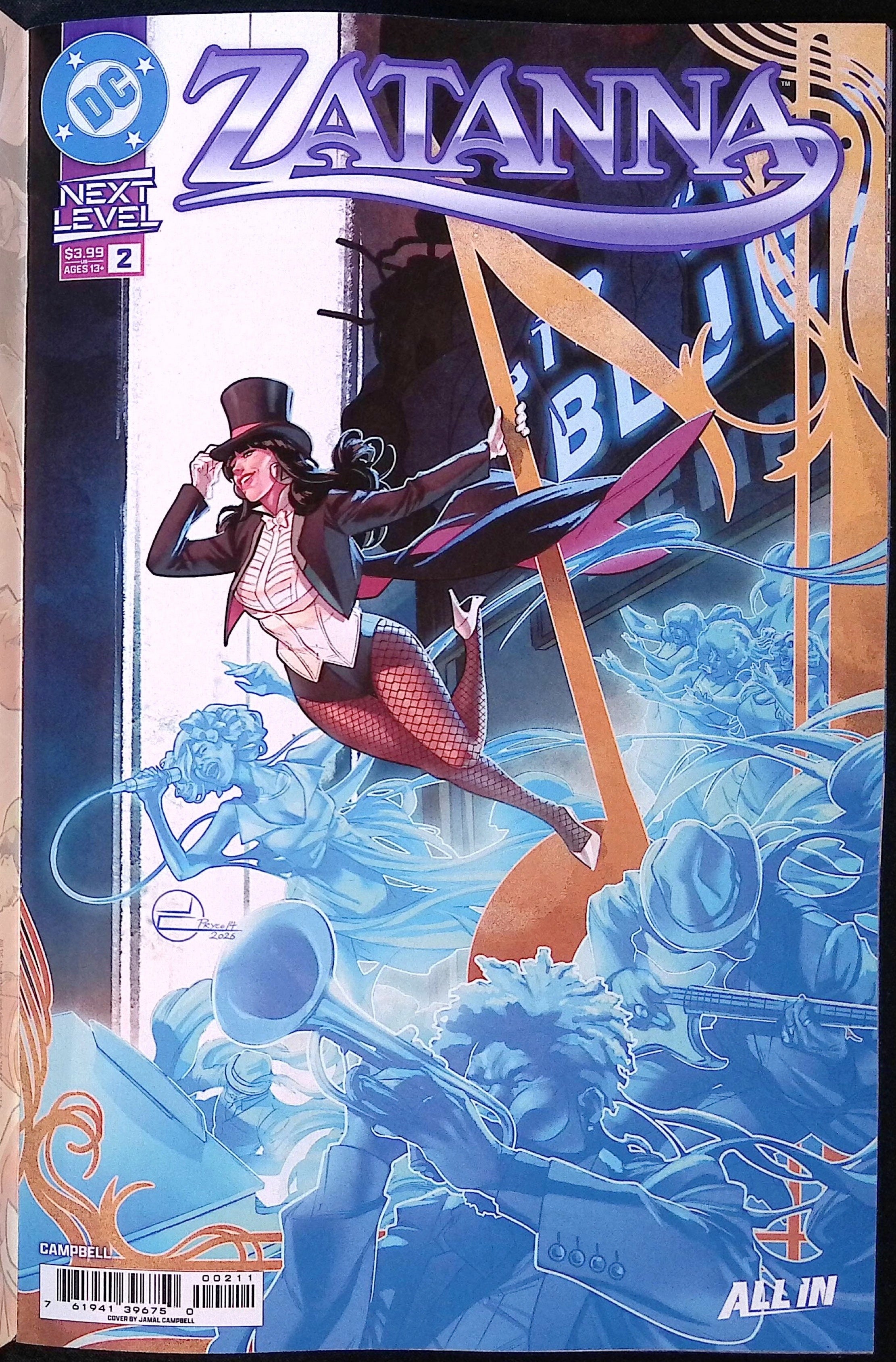 Zatanna # 2 2026 Cover D Hughes Variant 2026 BN