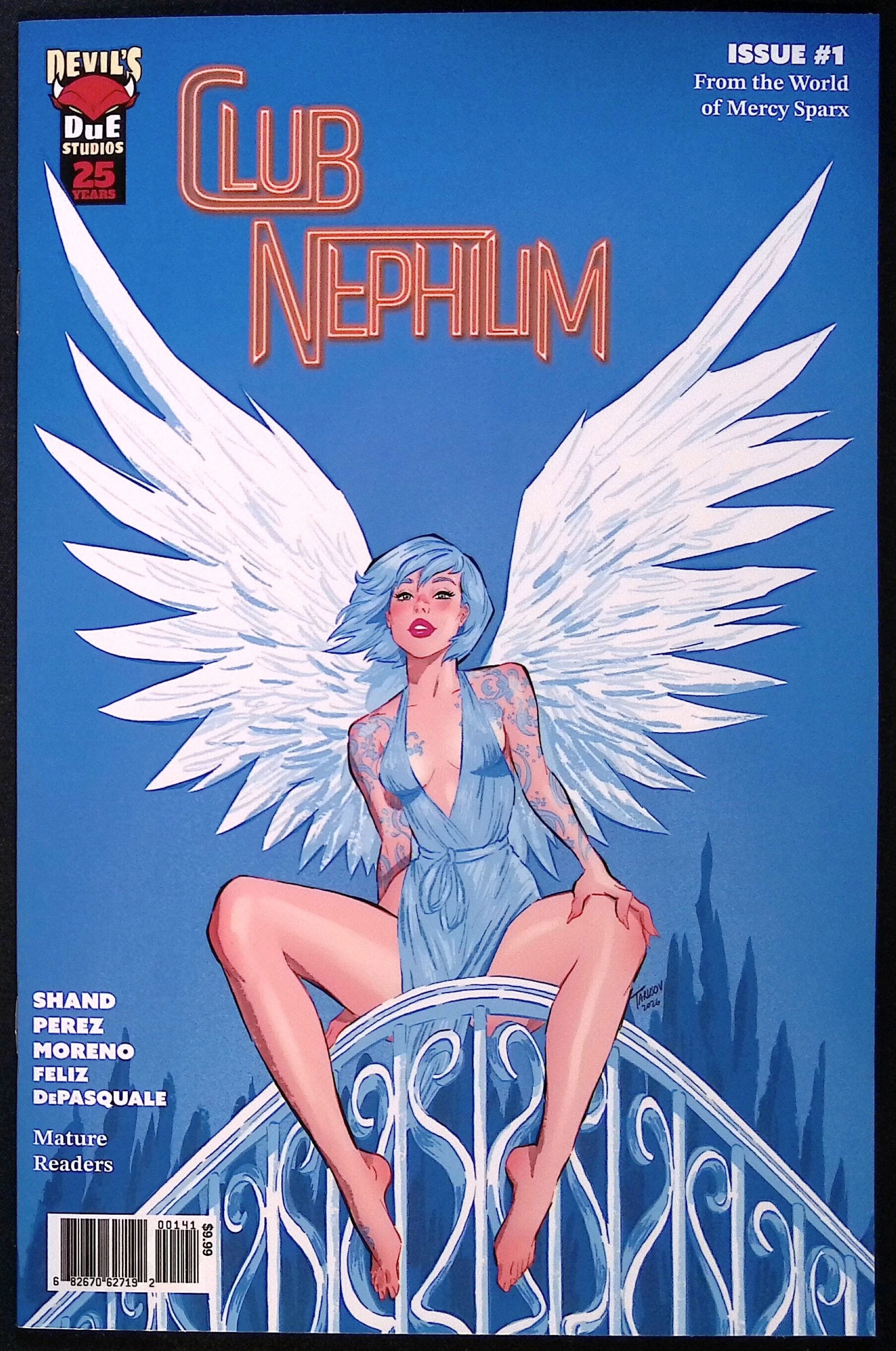 Club Nephilim # 1 Cover D 1:10 Incentive Tarusov Variant First Printing 2026 BN