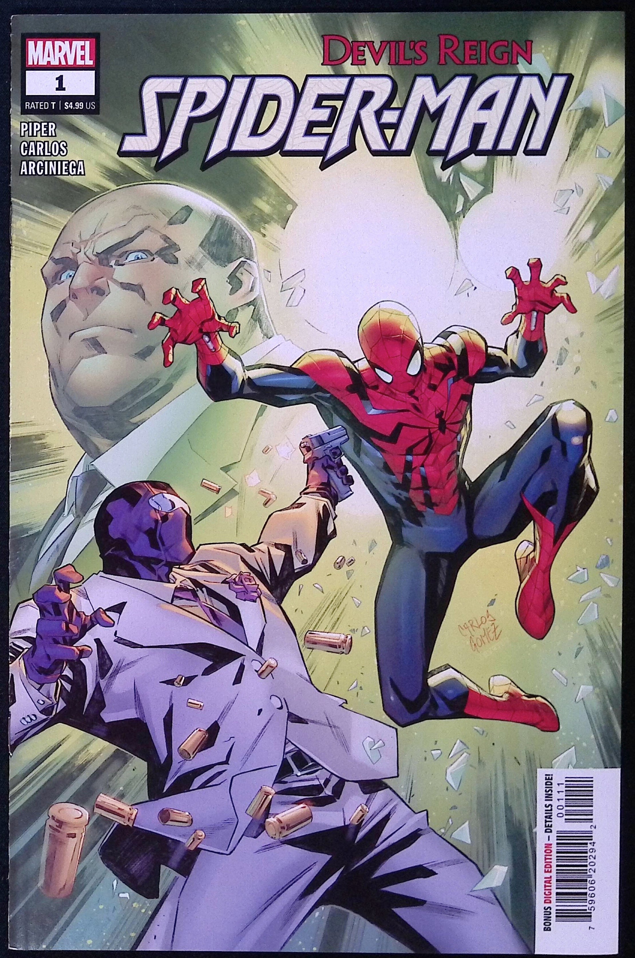 Devil's Reign: Spider-Man # 1 2022 NM-