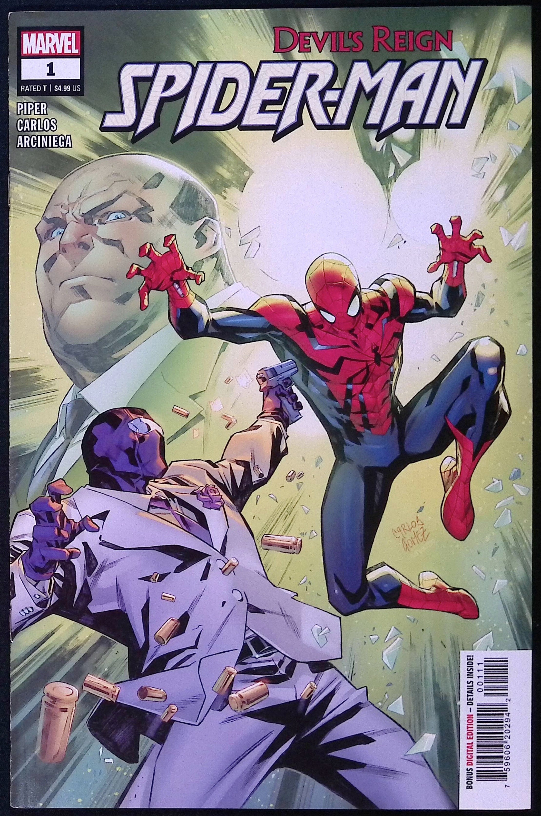 Devil's Reign: Spider-Man # 1 2022 NM-