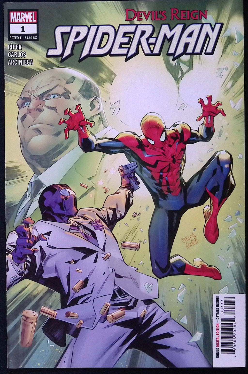 Devil's Reign: Spider-Man # 1 2022 NM-
