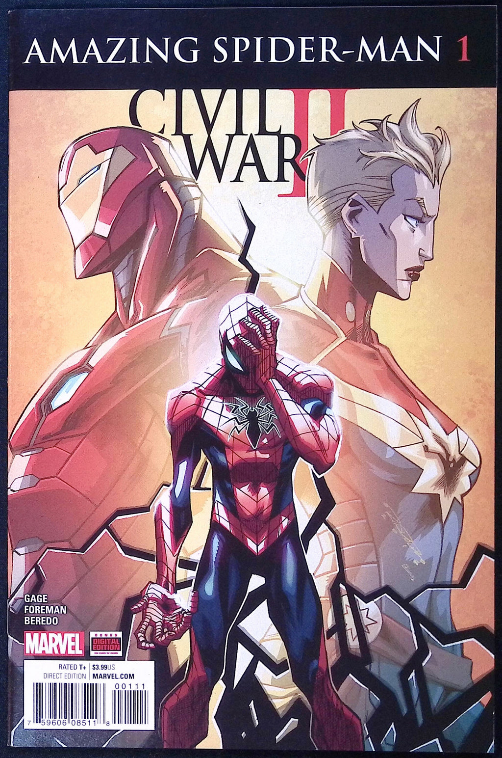 Civil War II: Amazing Spider-Man # 1 2016 NM-