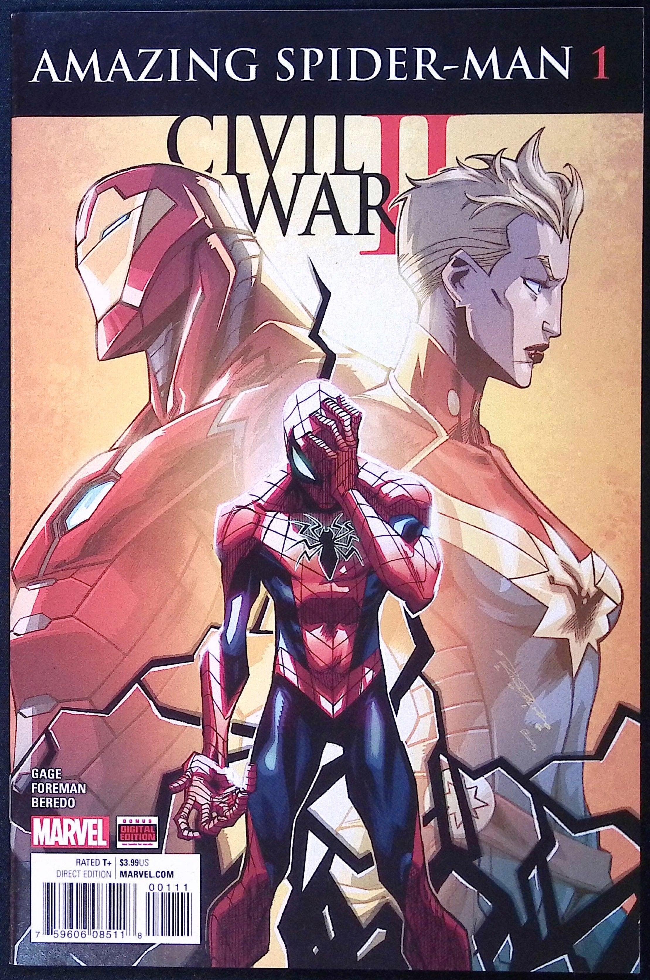 Civil War II: Amazing Spider-Man # 1 2016 NM-