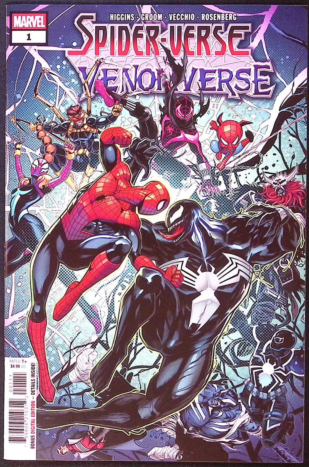 Spider-Verse vs. Venomverse #1 Cover A First Printing 2025 NM