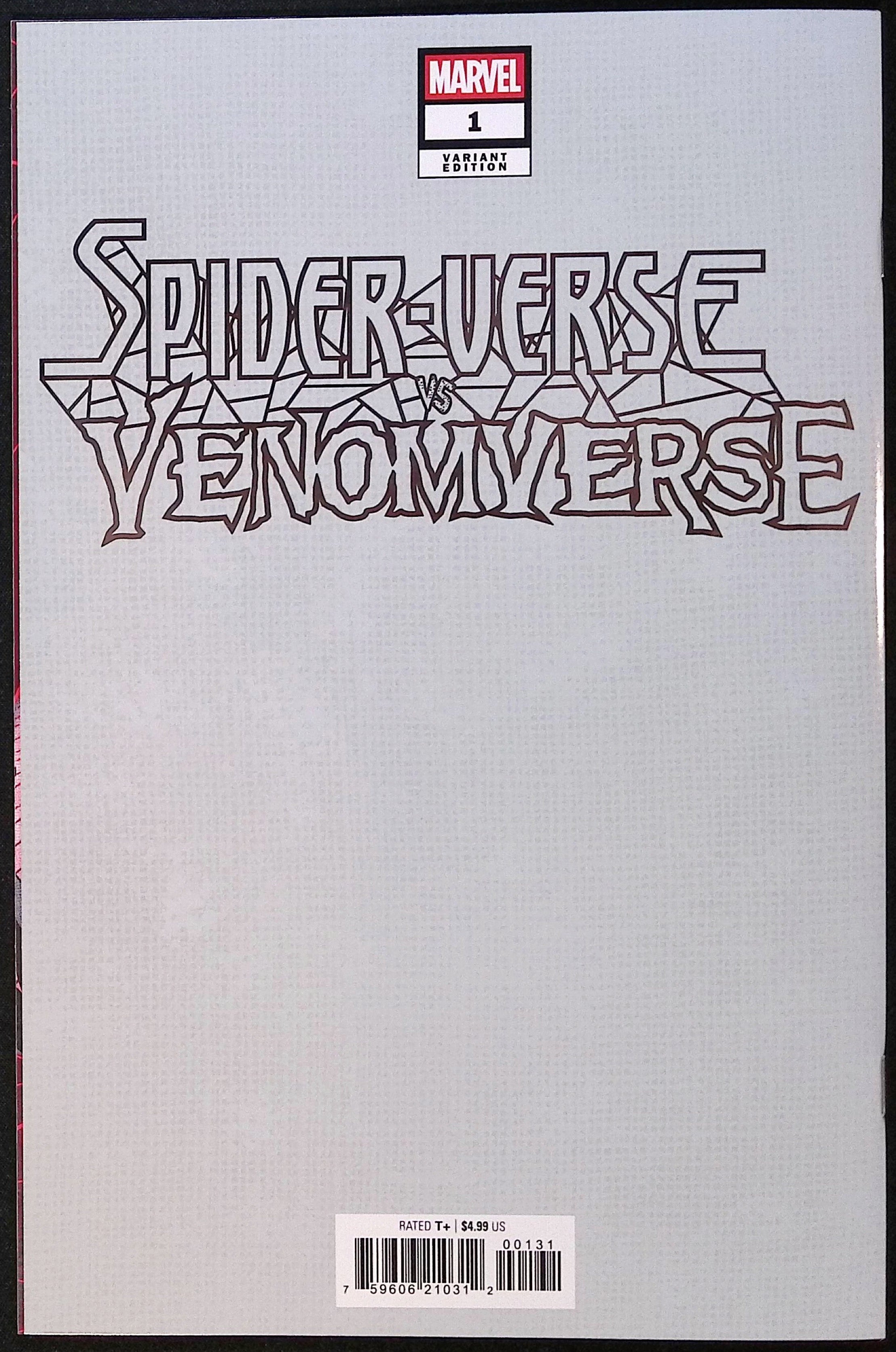 Spider-Verse vs. Venomverse #1 Foil Variant First Printing 2025 NM