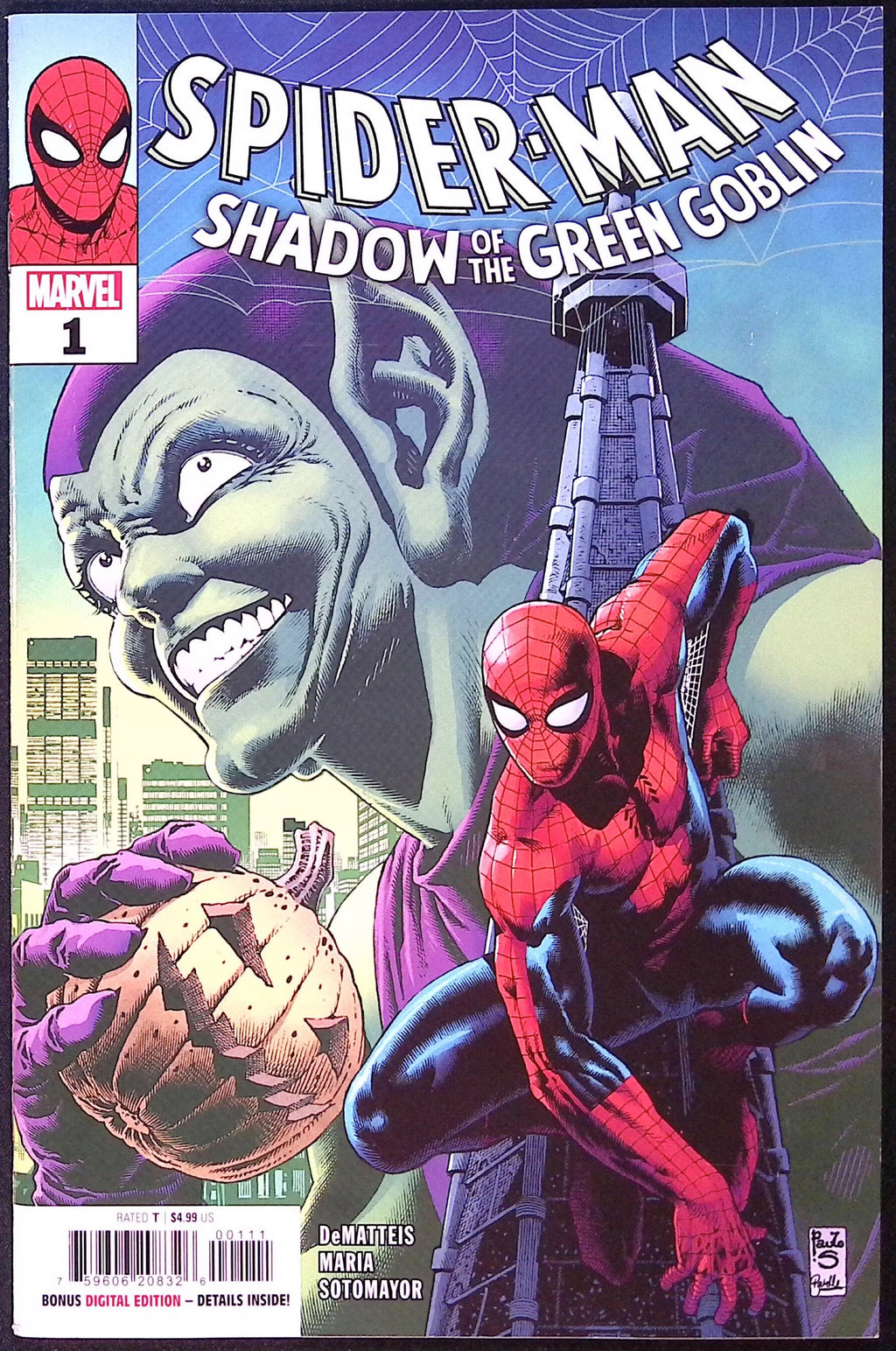 Spider-Man: Shadow of the Green Goblin # 1 2024 VF/NM