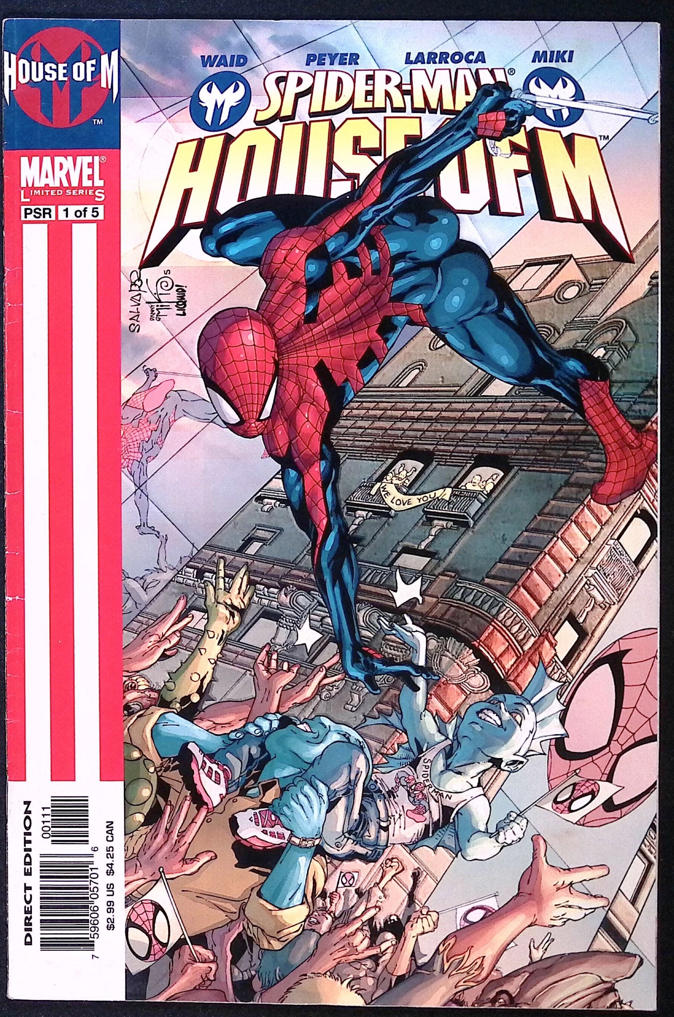 Spider-Man: House of M # 1 2005 VF