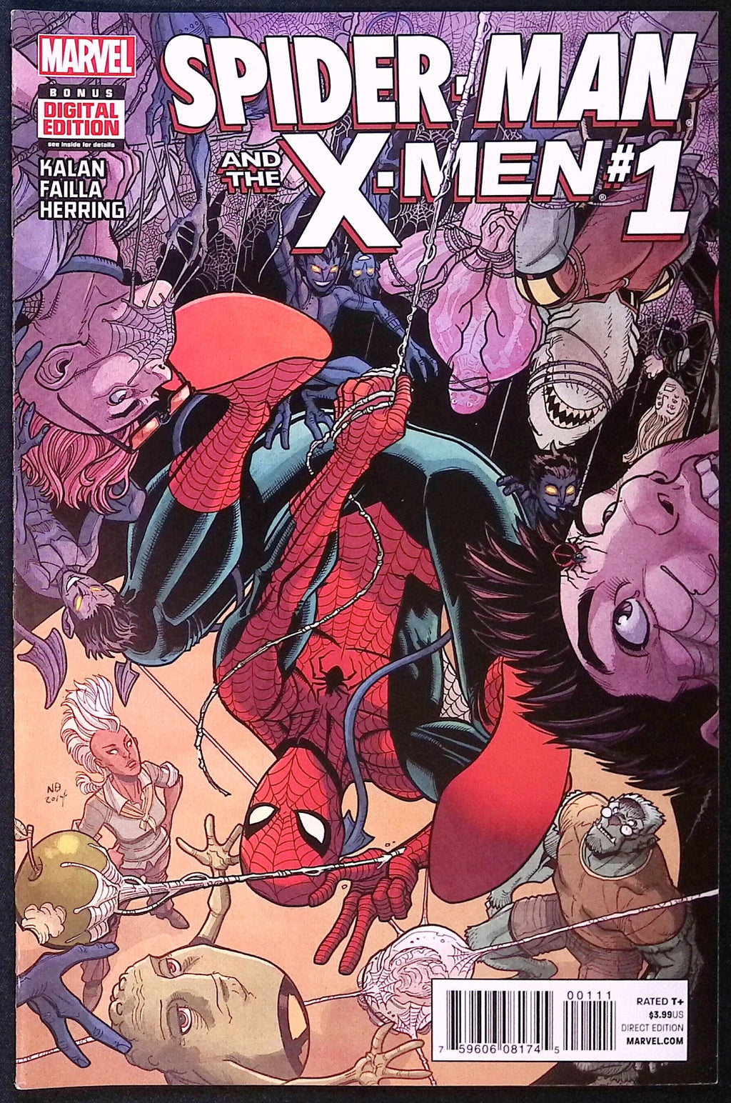Spider-Man and the X-Men # 1 2015 NM-