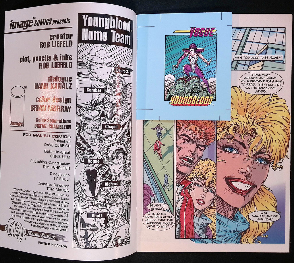 Youngblood # 1 Cover A First Printing 1992 NM-