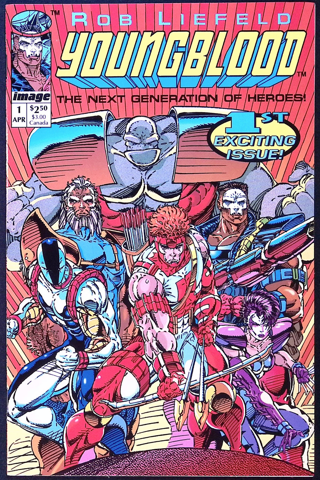 Youngblood # 1 Cover A First Printing 1992 NM-