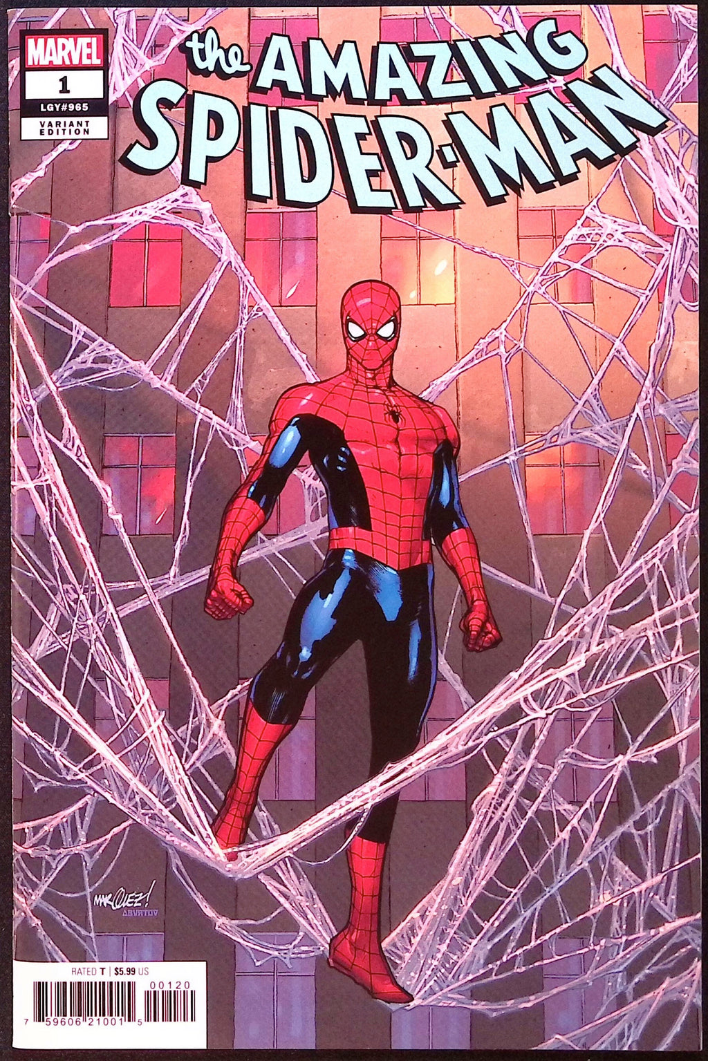 The Amazing Spider-Man # 1 1:25 Marquez Variant 2025 NM