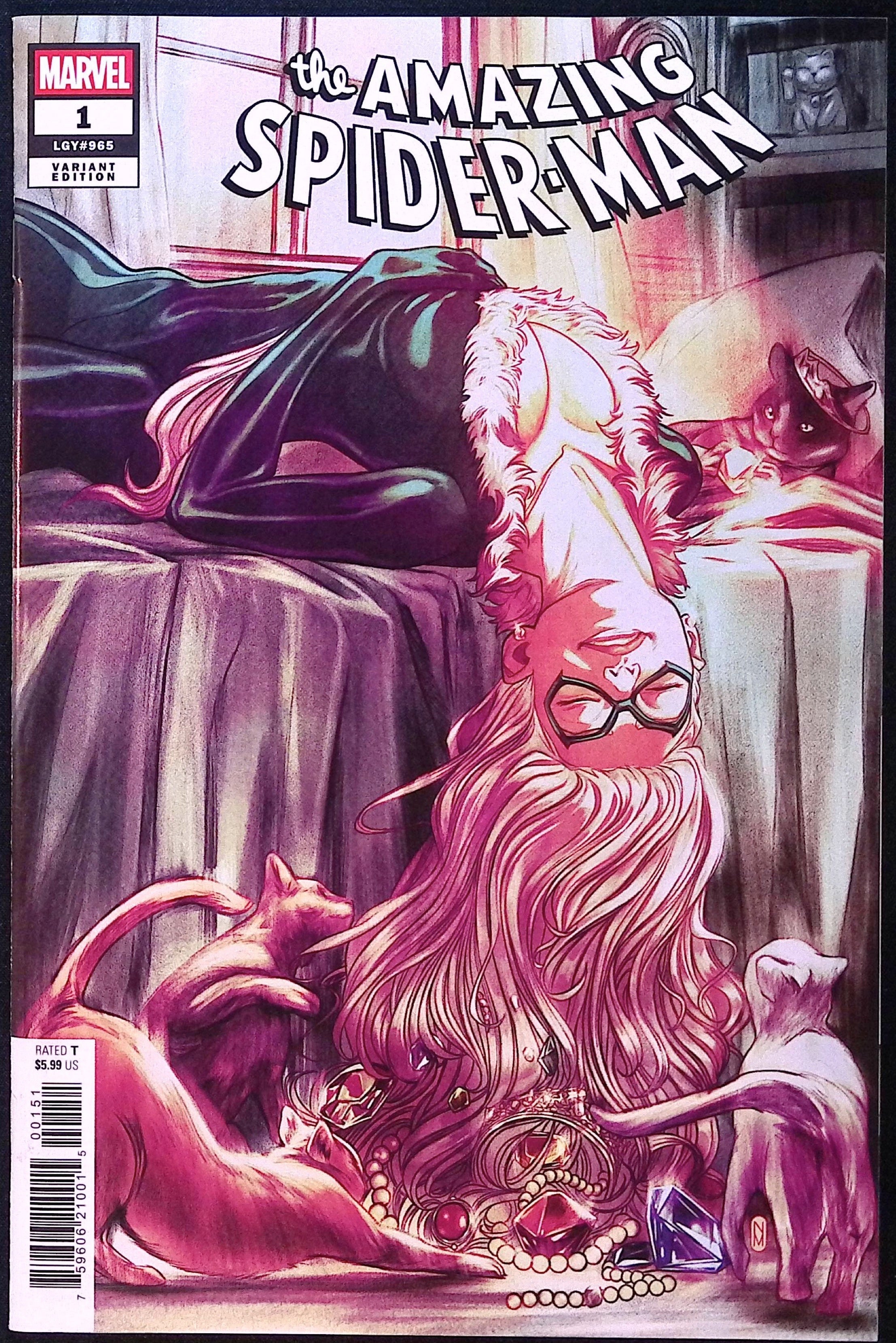 The Amazing Spider-Man # 1 Malavia Variant 2025 NM-