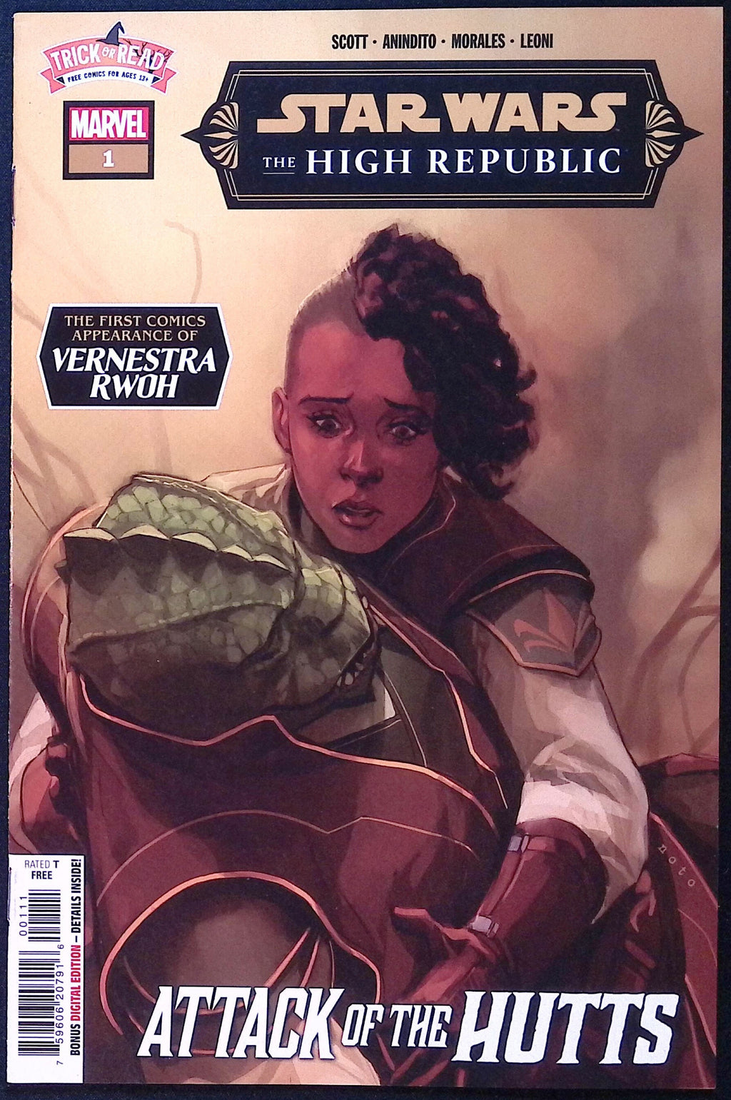 Star Wars: The High Republic Attack of the Hutts # 1  "Trick-or-Read" 2023 NM-
