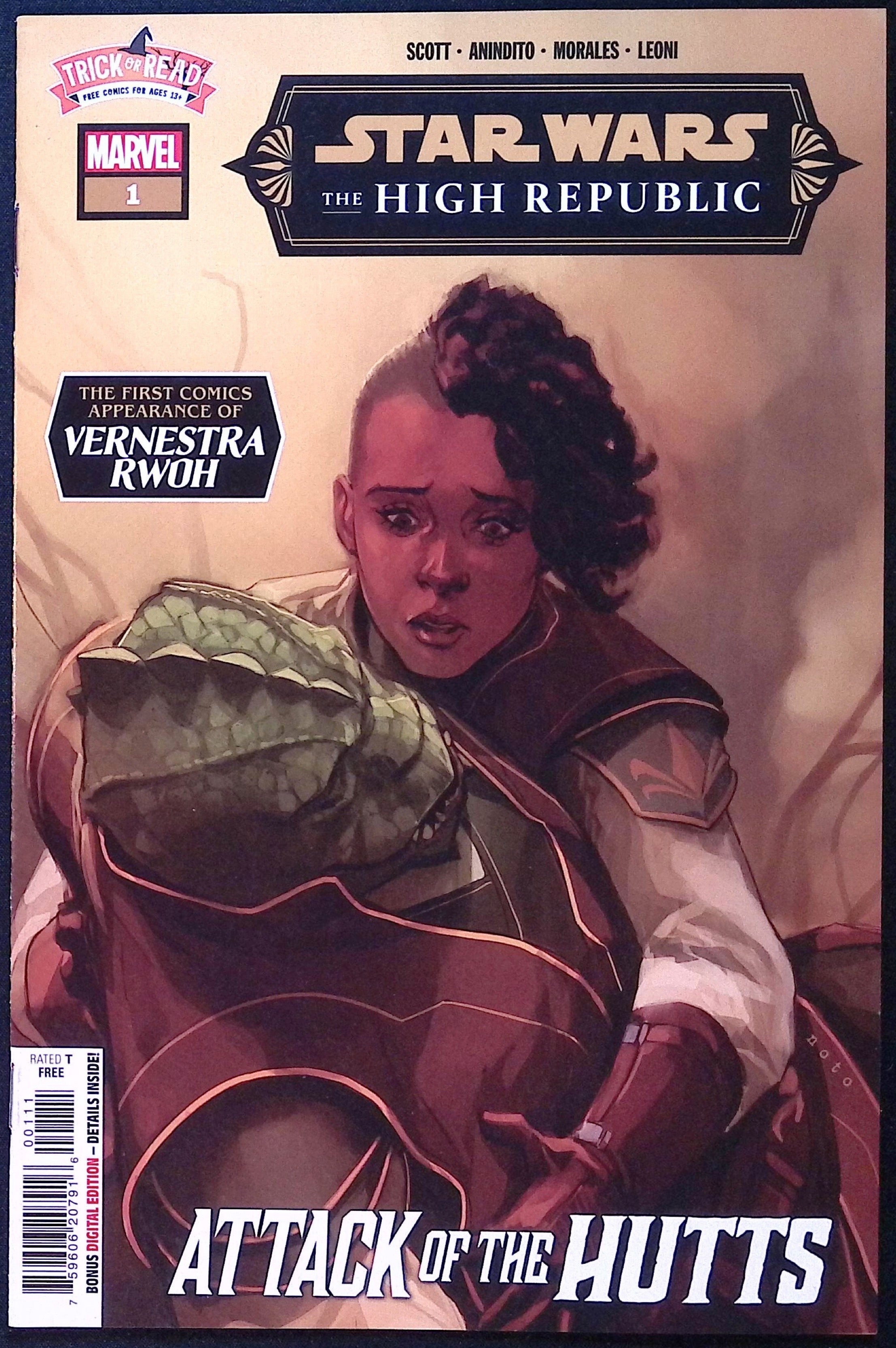 Star Wars: The High Republic Attack of the Hutts # 1  "Trick-or-Read" 2023 NM-