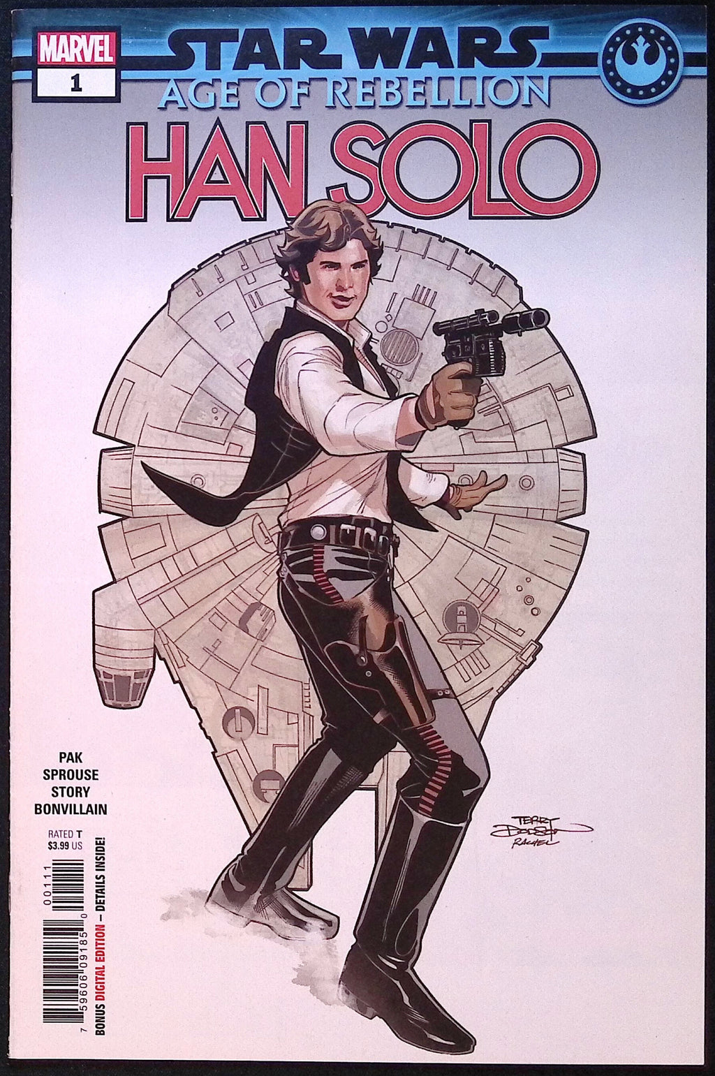 Star Wars: Age of Rebellion Han Solo # 1 2019 NM-