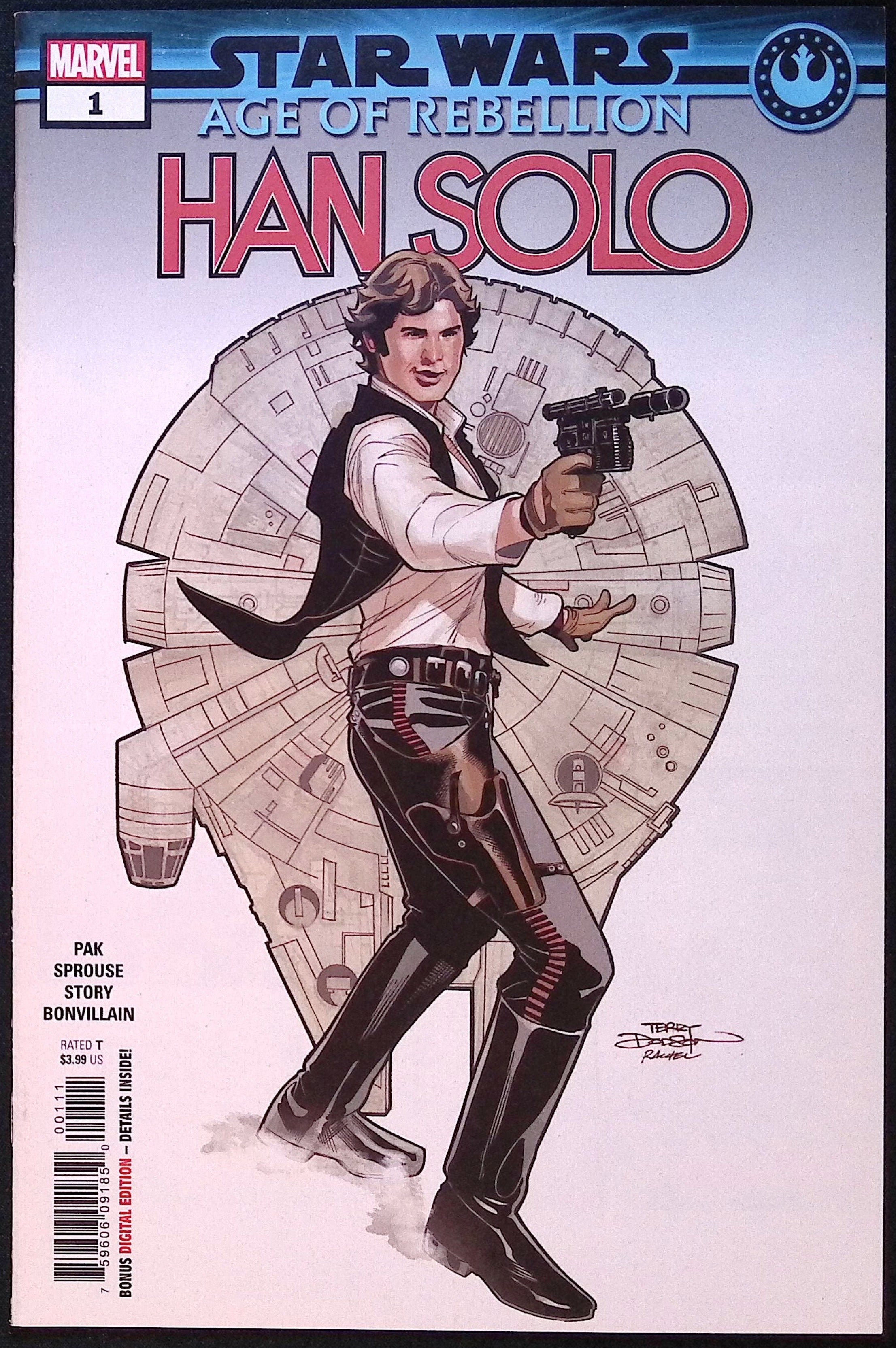 Star Wars: Age of Rebellion Han Solo # 1 2019 NM-