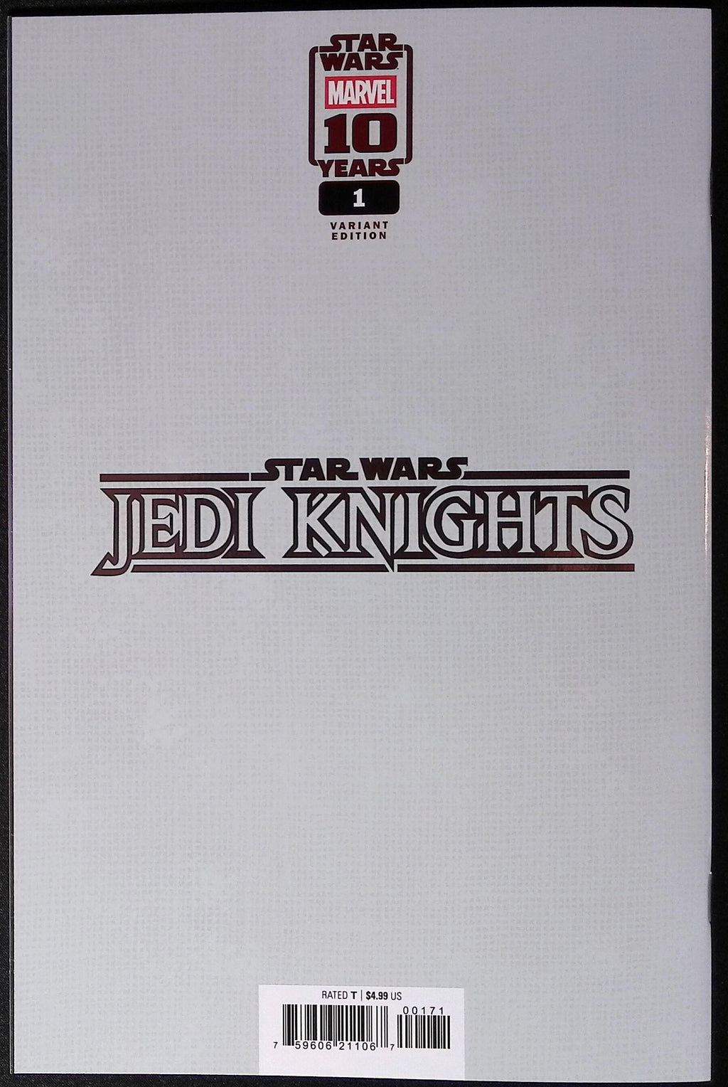 Star Wars: Jedi Knights # 1 Rosanas Foil Variant 2025 NM