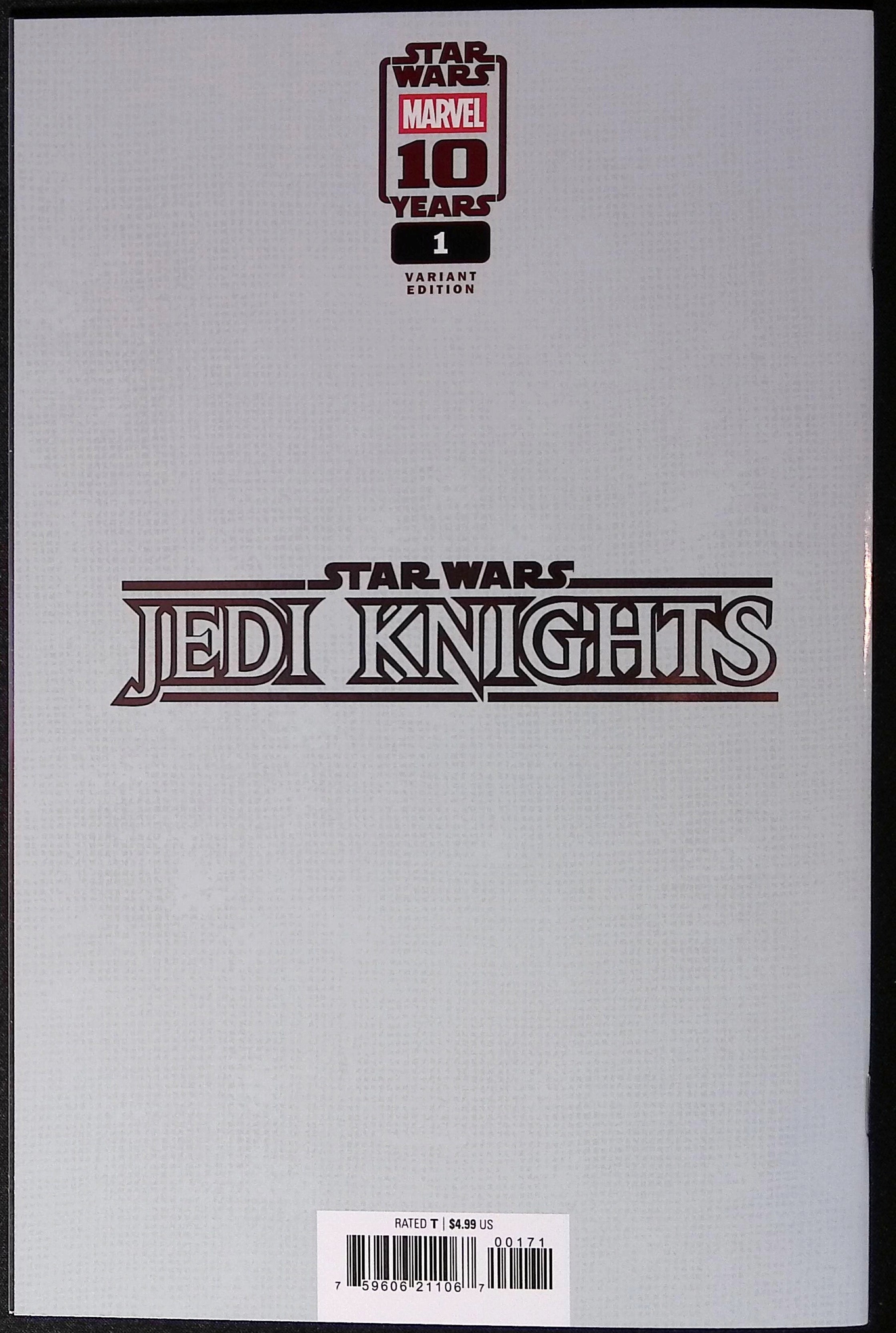 Star Wars: Jedi Knights # 1 Rosanas Foil Variant 2025 NM
