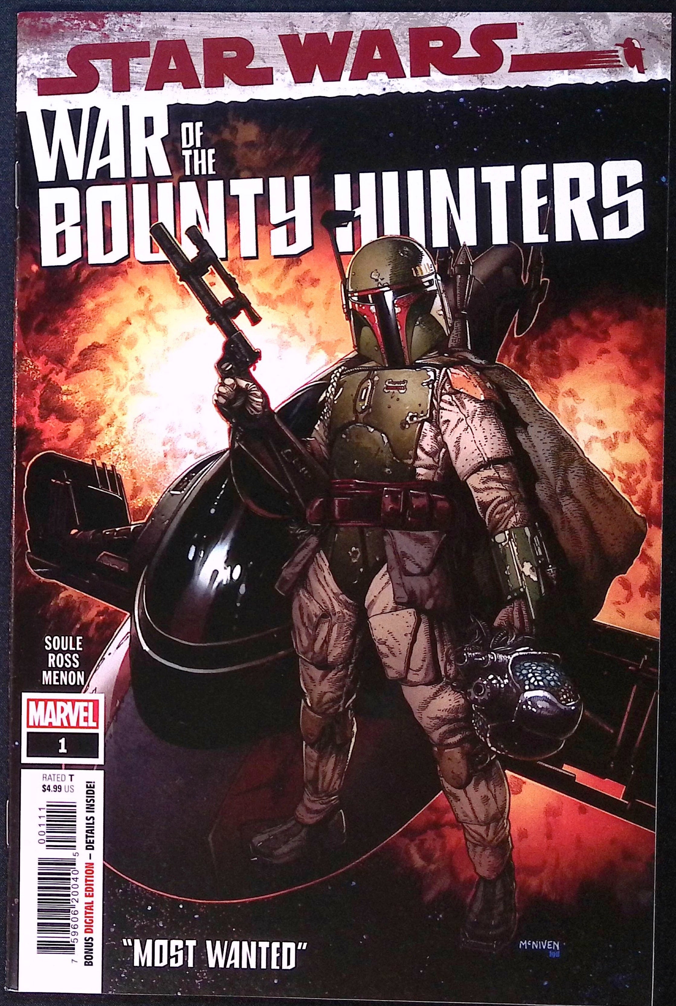 Star Wars: War of the Bounty Hunters # 1 2021 NM-