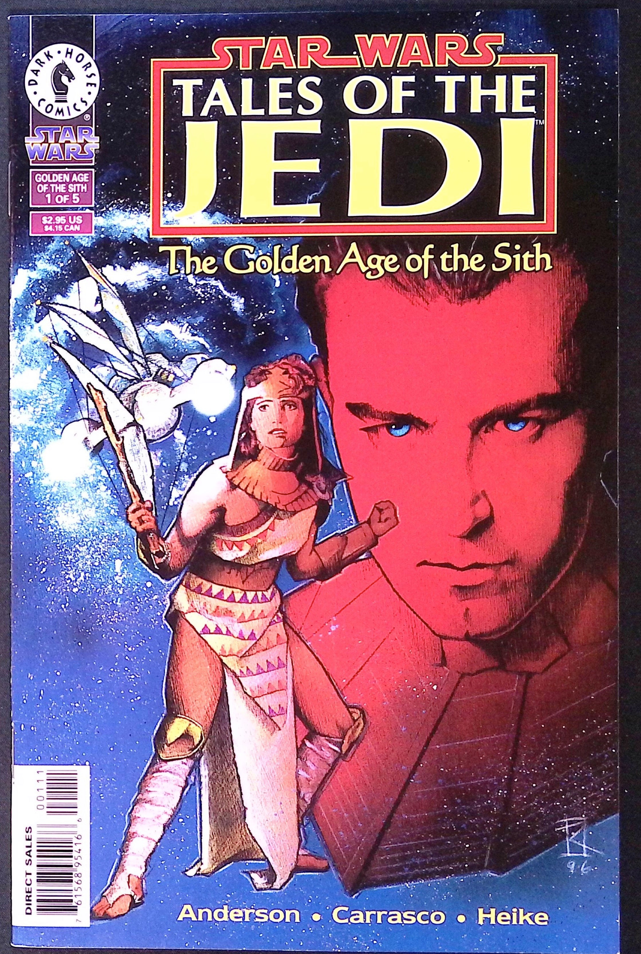 Star Wars: Tales of the Jedi The Golden Age of the Sith # 1 1996 NM-