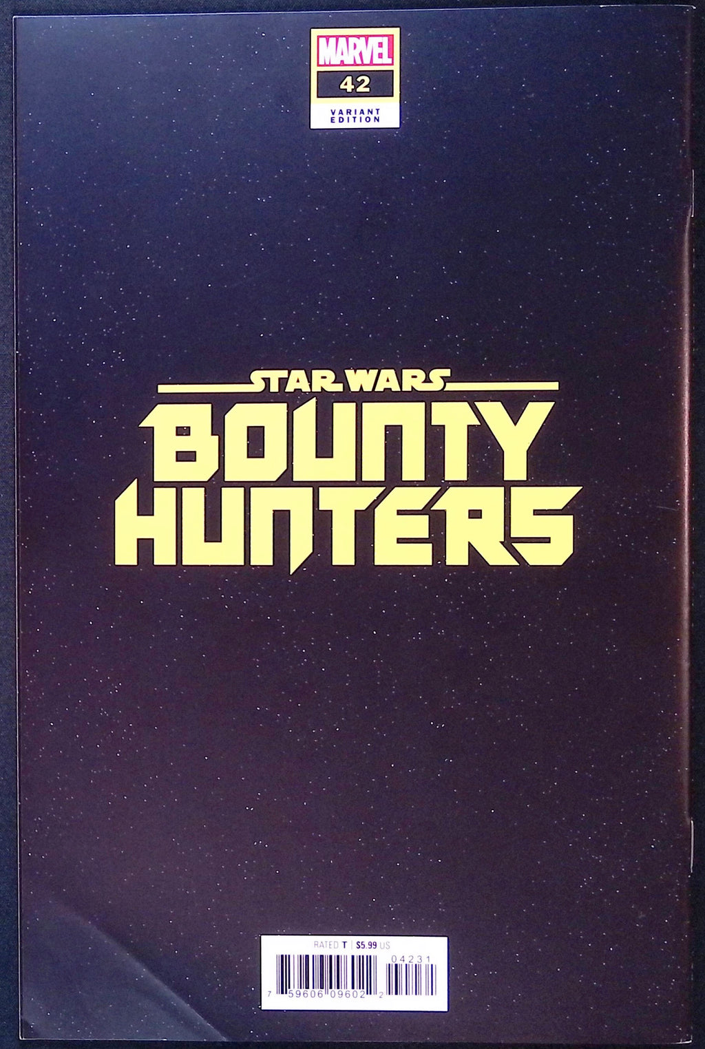 Star Wars: Bounty Hunters # 42 Logo Variant 2024 VF+
